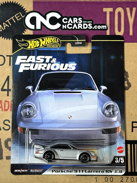 2024 Hot Wheels Premium Fast & Furious #3/5 Porsche 911 Carrera RS 3.8