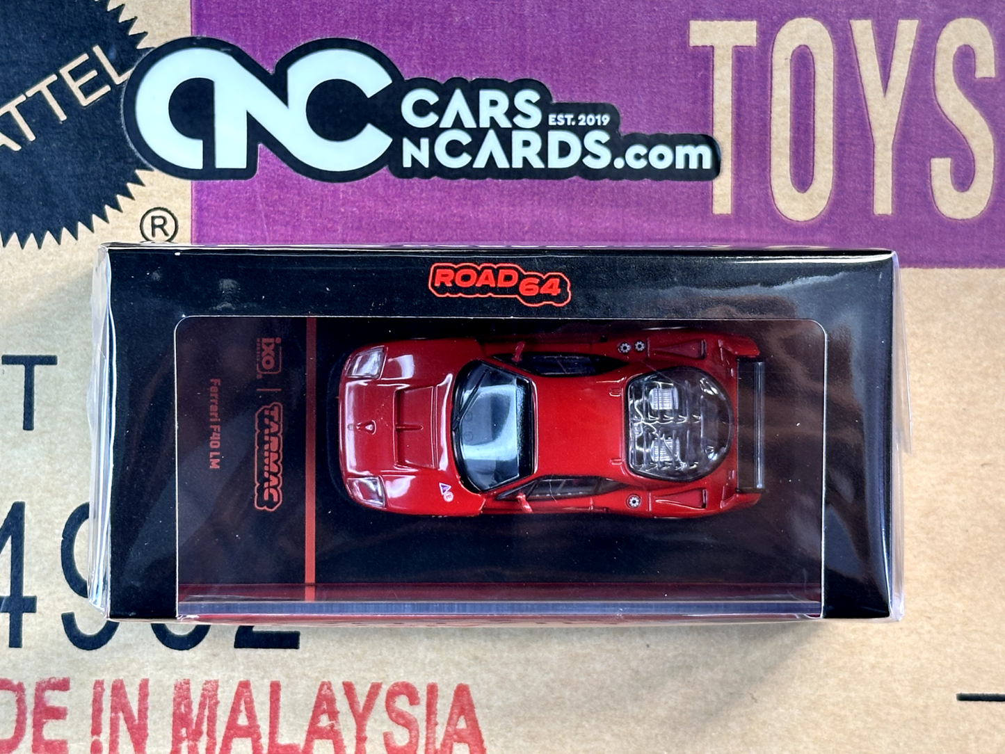Tarmac Works Road 64 IXO Models Ferrari F40 LM Sealed