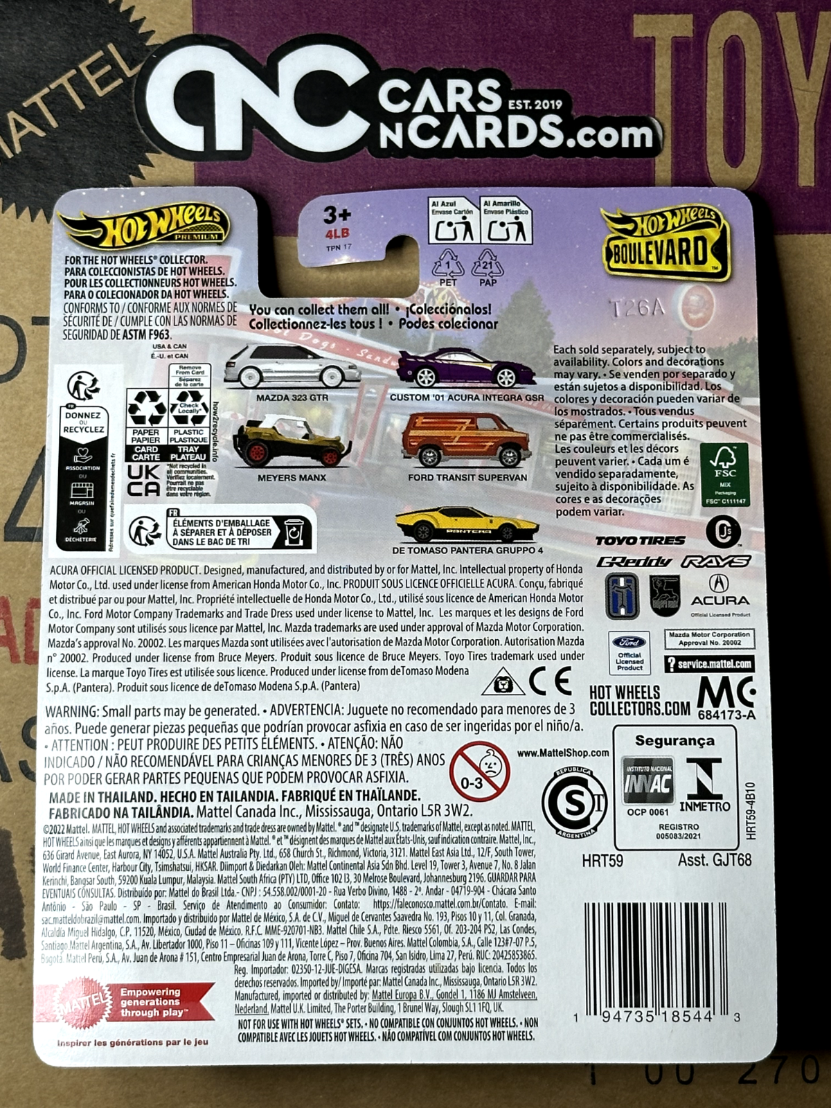 2024 Hot Wheels Premium Boulevard #106 Mazda 323 GTR