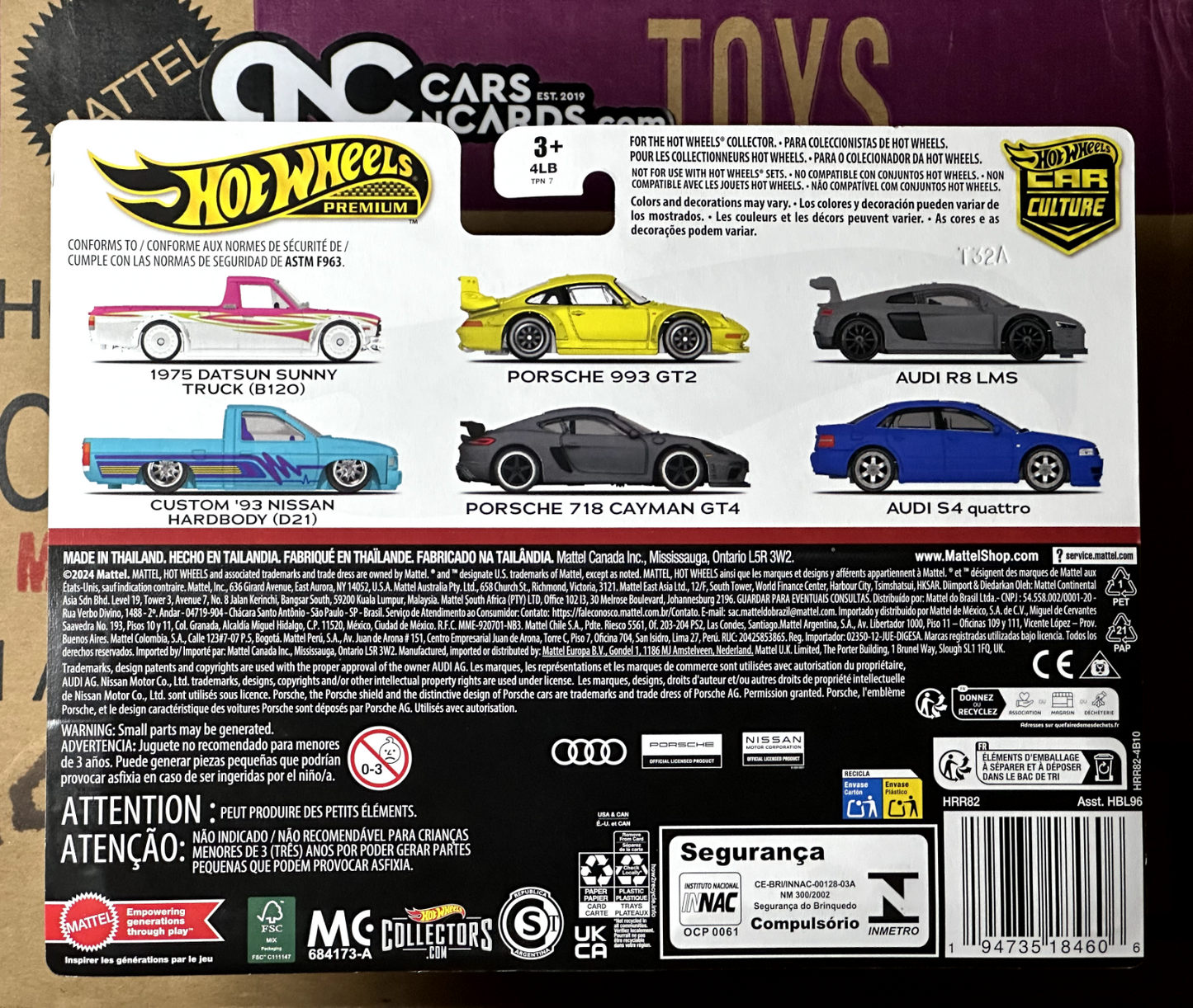 2024 Hot Wheels Premium Car Culture Porsche 993 GT2 & Porsche 718 Cayman GT4