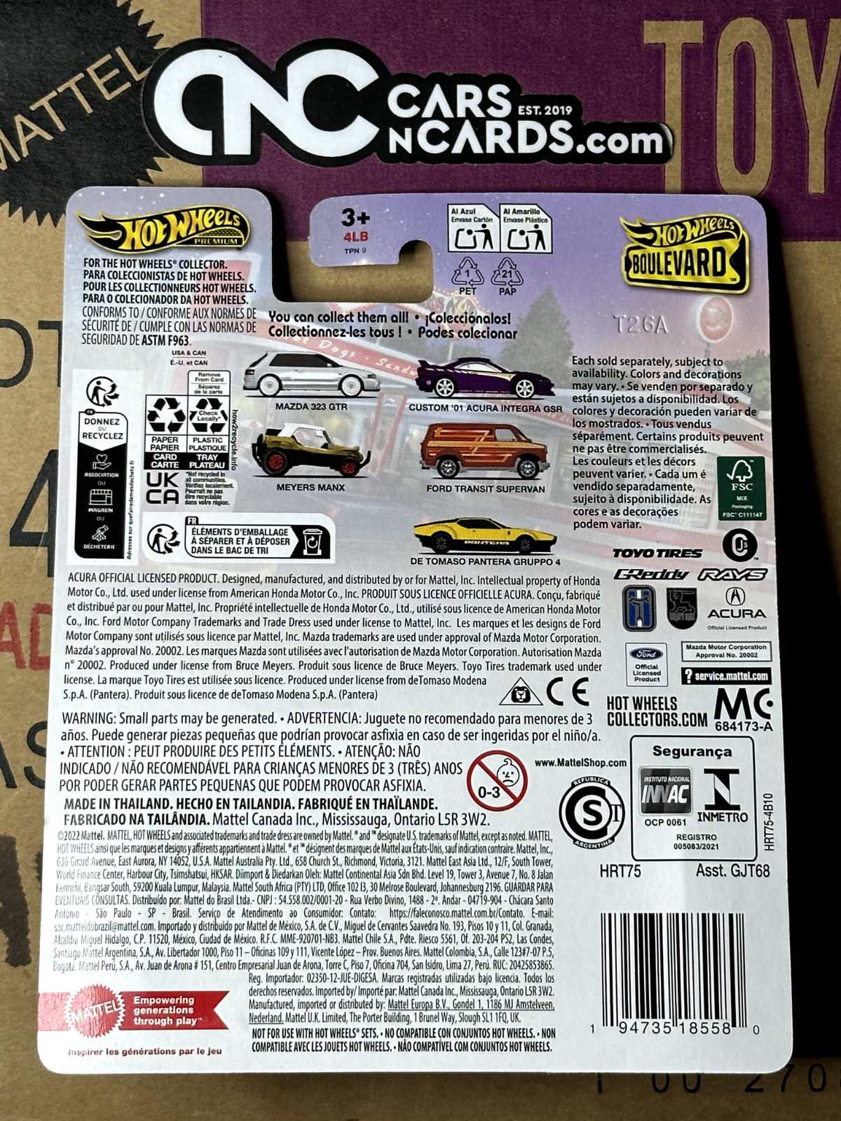 2024 Hot Wheels Premium Boulevard #110 De Tomaso Pantera Gruppo 4