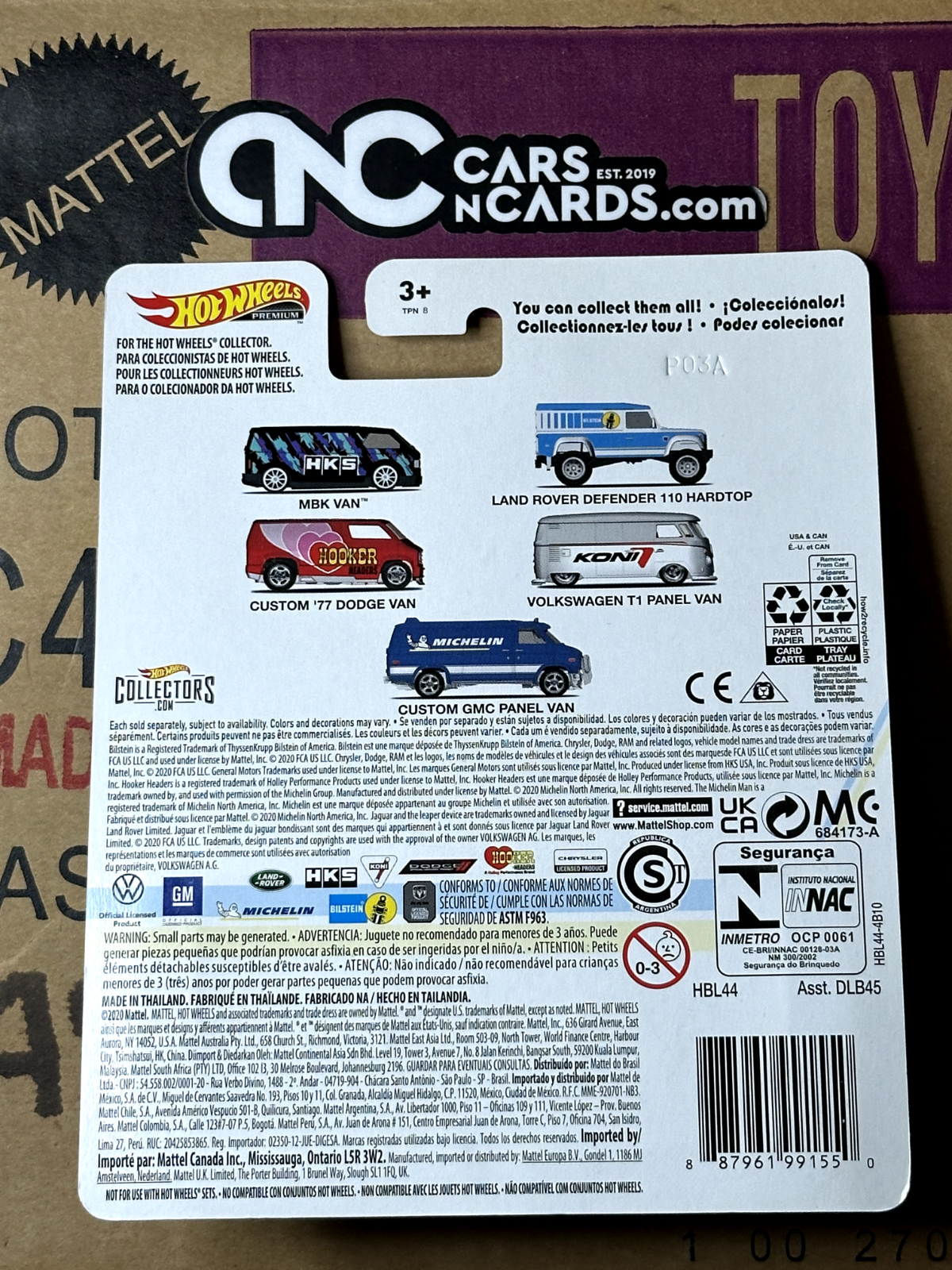 2021 Hot Wheels Premium Real Riders Speed Shop Bilstein Land Rover Defender 110