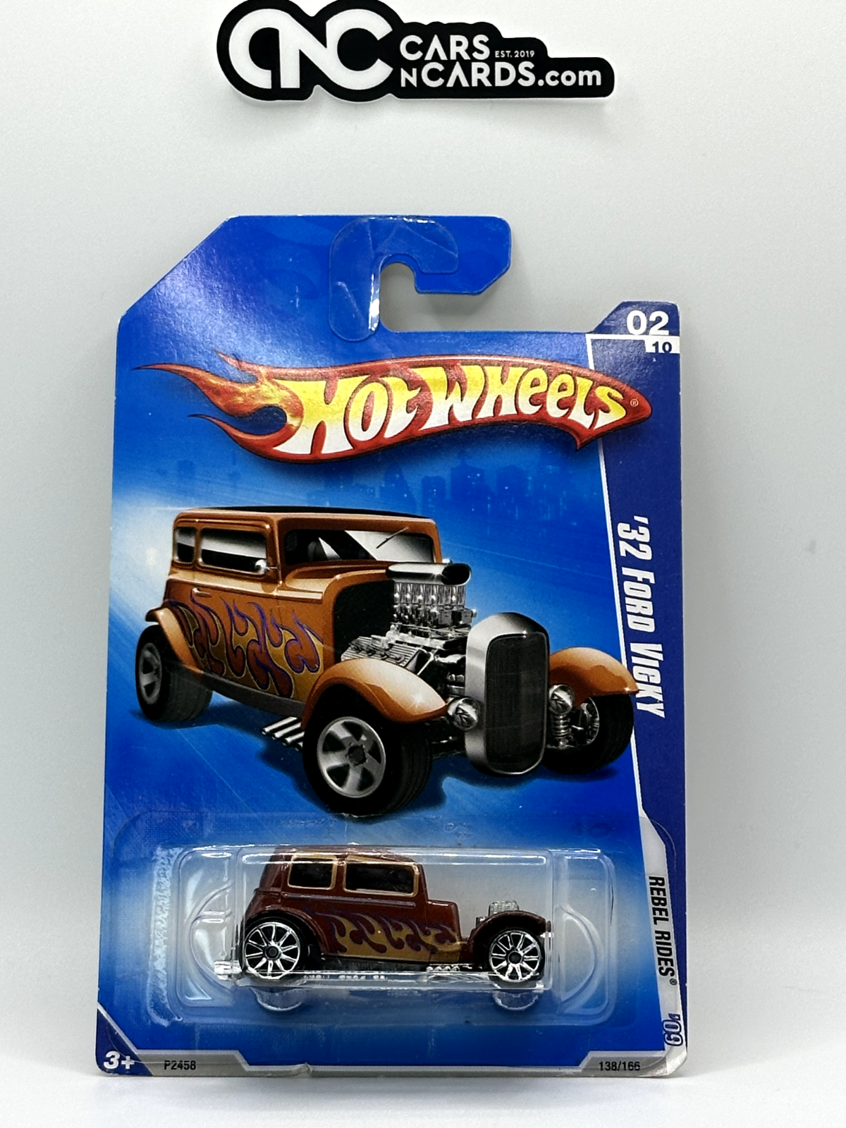 2009 Hot Wheels Rebel Rides '09 #2/10 '32 Ford Vicky