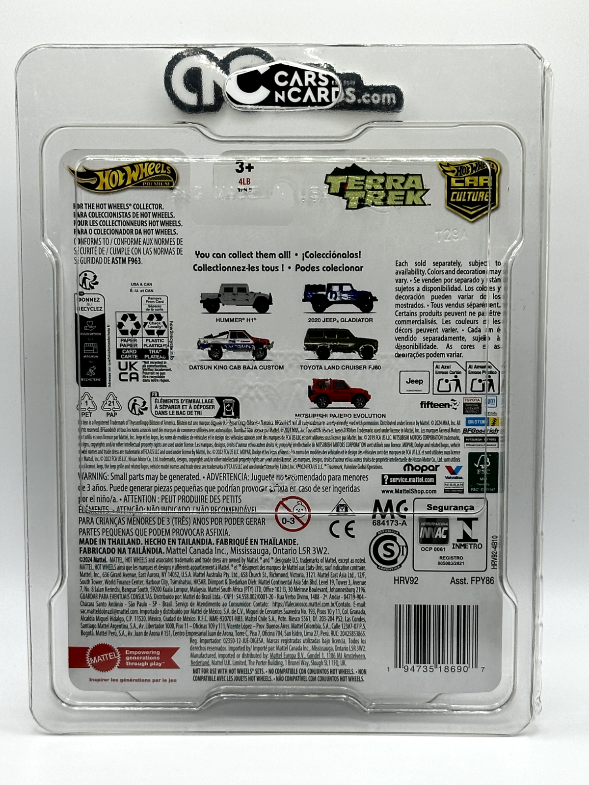 2024 Hot Wheels Premium Car Culture Terra Trek Chase 0/5 Datsun King Cab