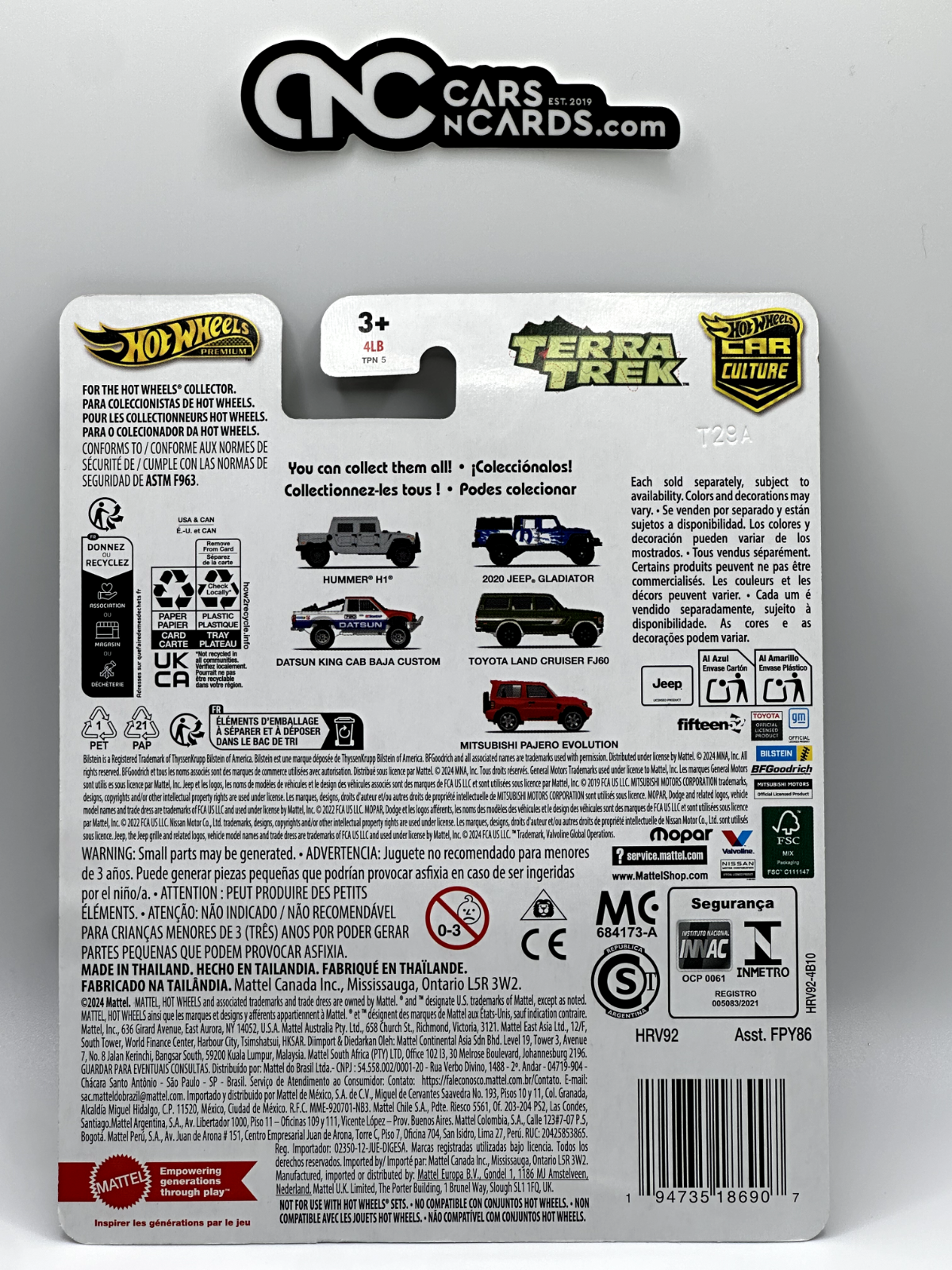 2024 Hot Wheels Premium Car Culture Terra Trek Chase 0/5 Datsun King Cab
