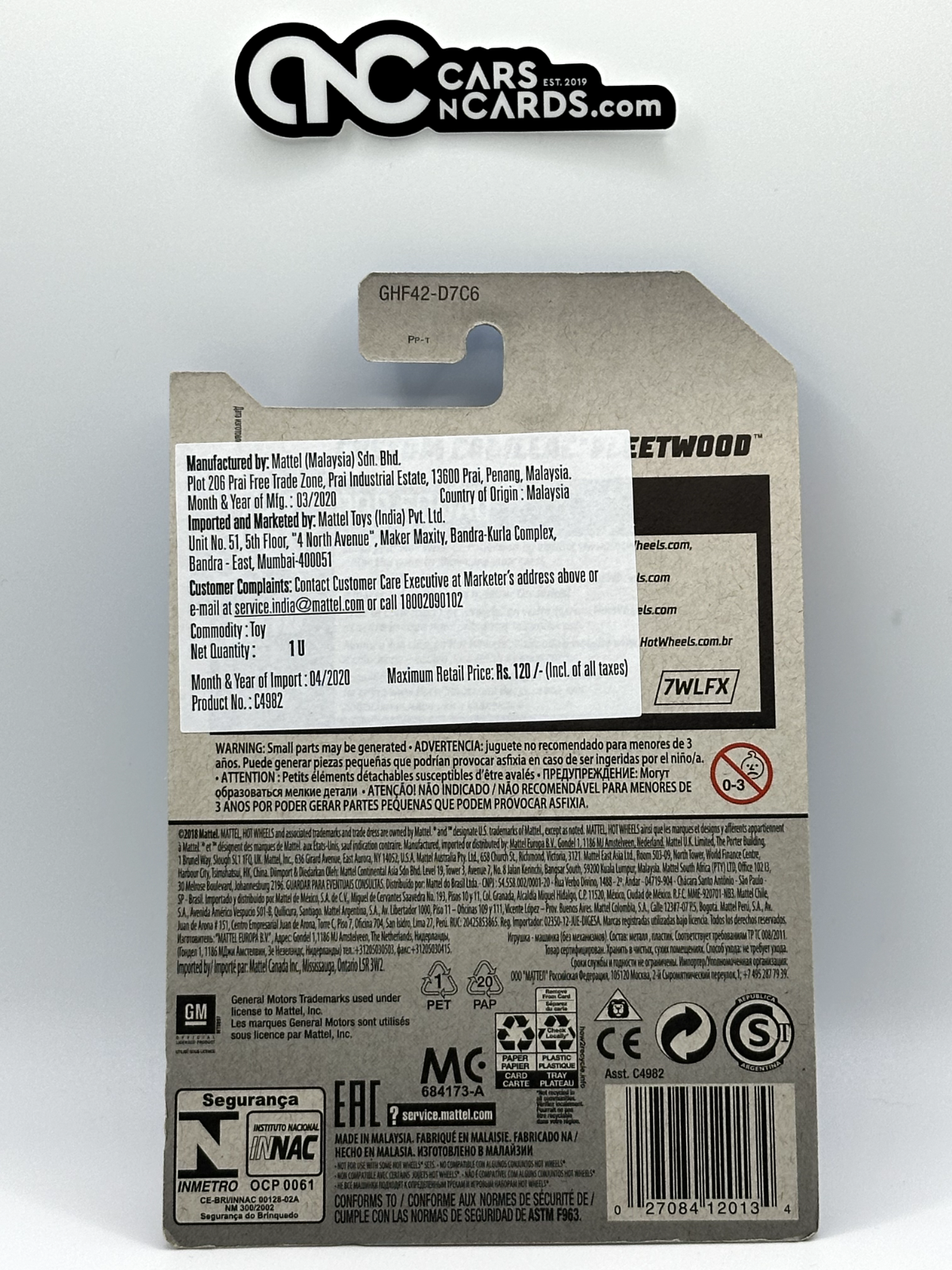 2020 Hot Wheels Rod Squad 8/10 Custom Cadillac Fleetwood Blue 121/250