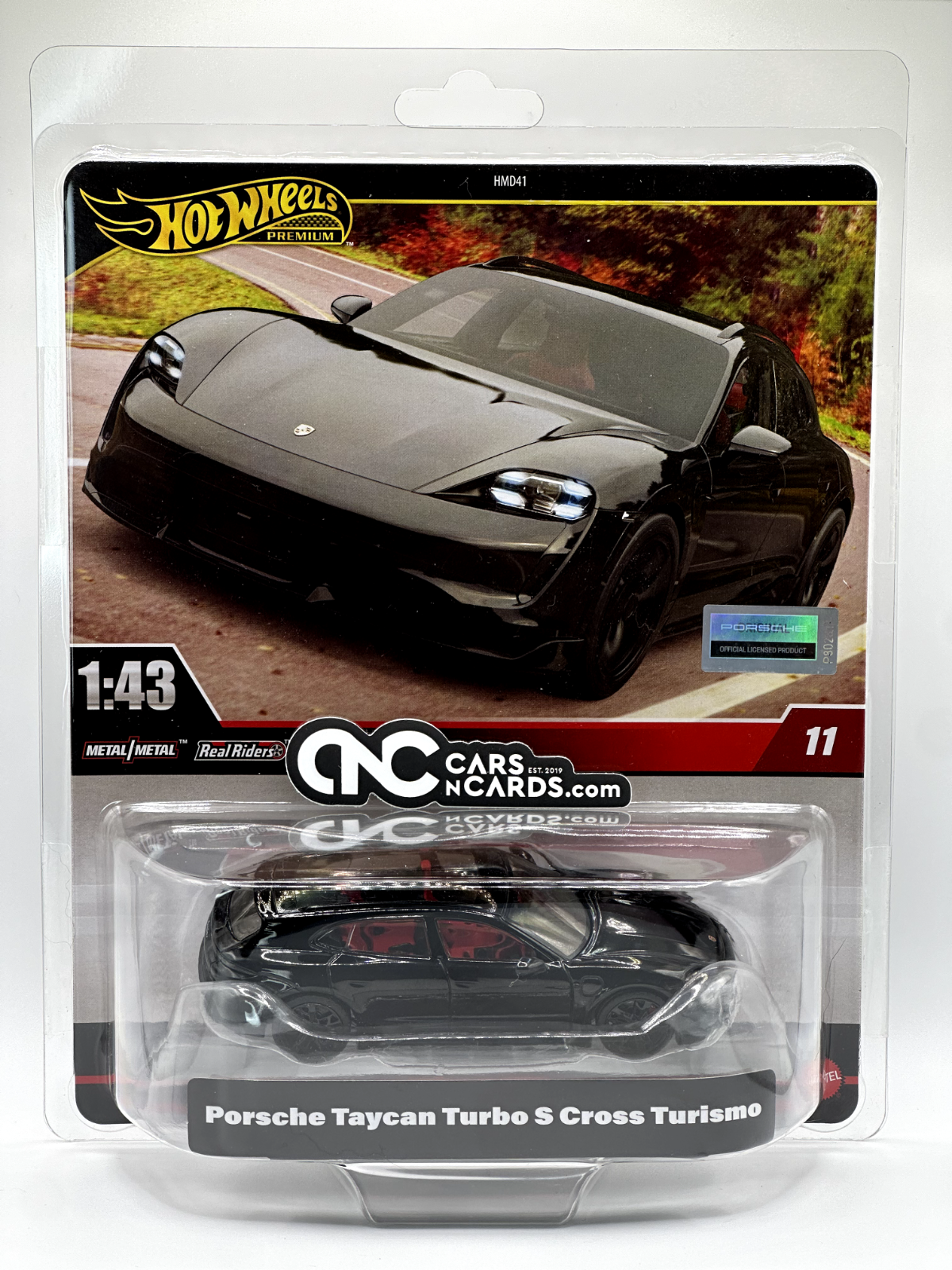 2024 Hot Wheels Premium 1:43 Scale Porsche Taycan Turbo S Cross Turismo