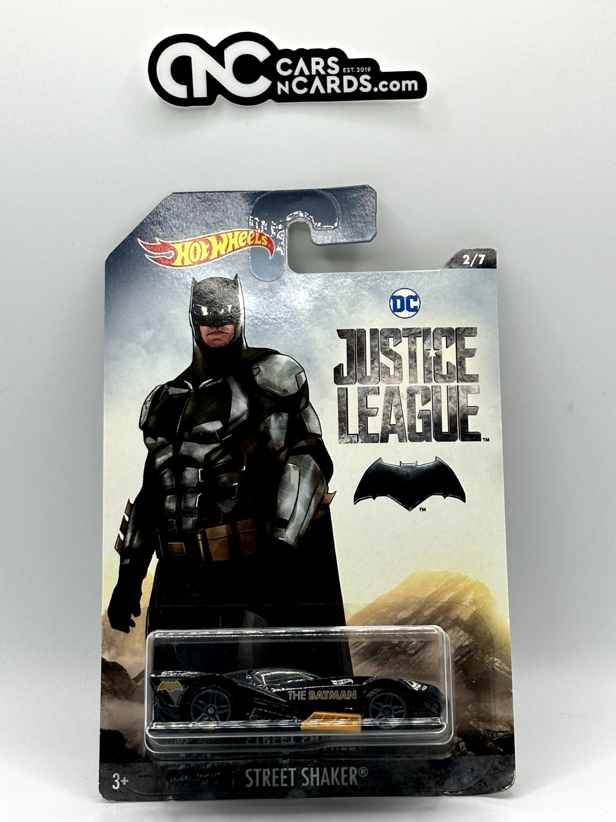 2017 Hot Wheels DC Justice League 2/7 The Batman Street Shaker