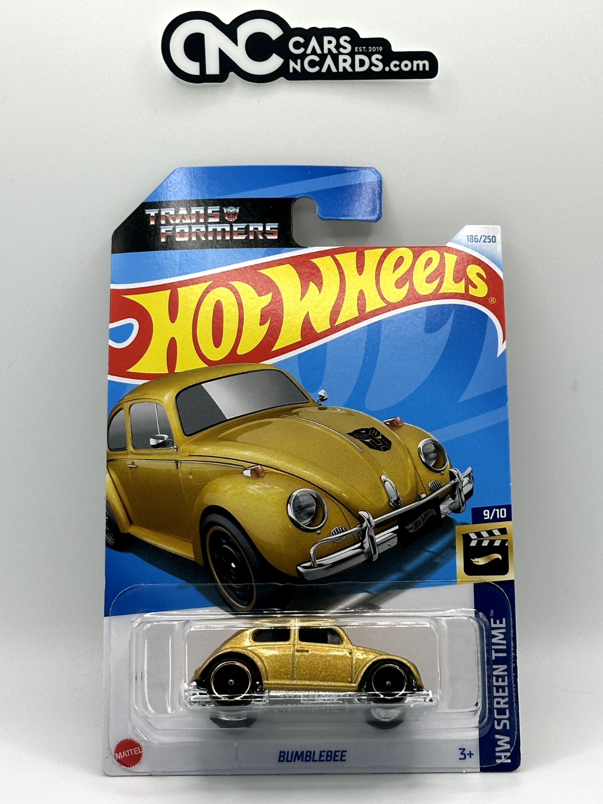 2024 Hot Wheels HW Screen Time 9/10 Transformers Bumblebee Gold (Soft Corners)