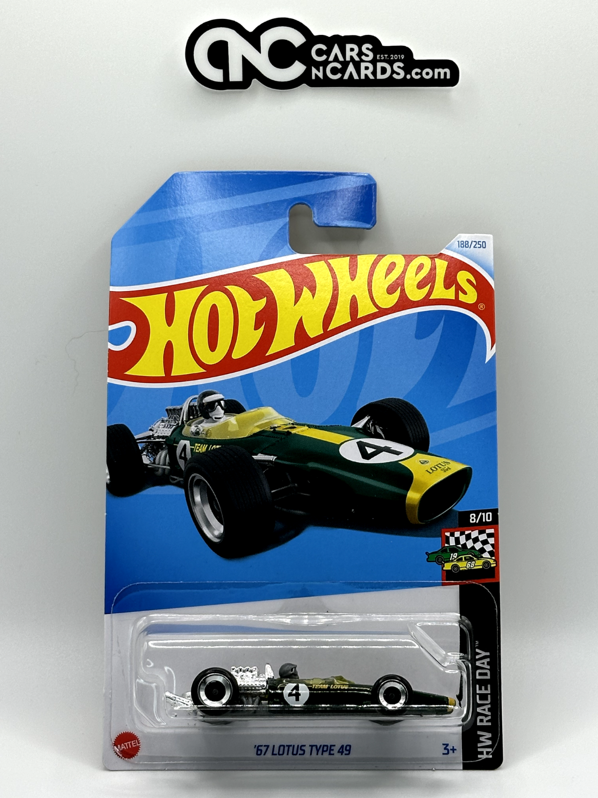 2024 Hot Wheels HW Race Day 8/10 '67 Lotus Type 49