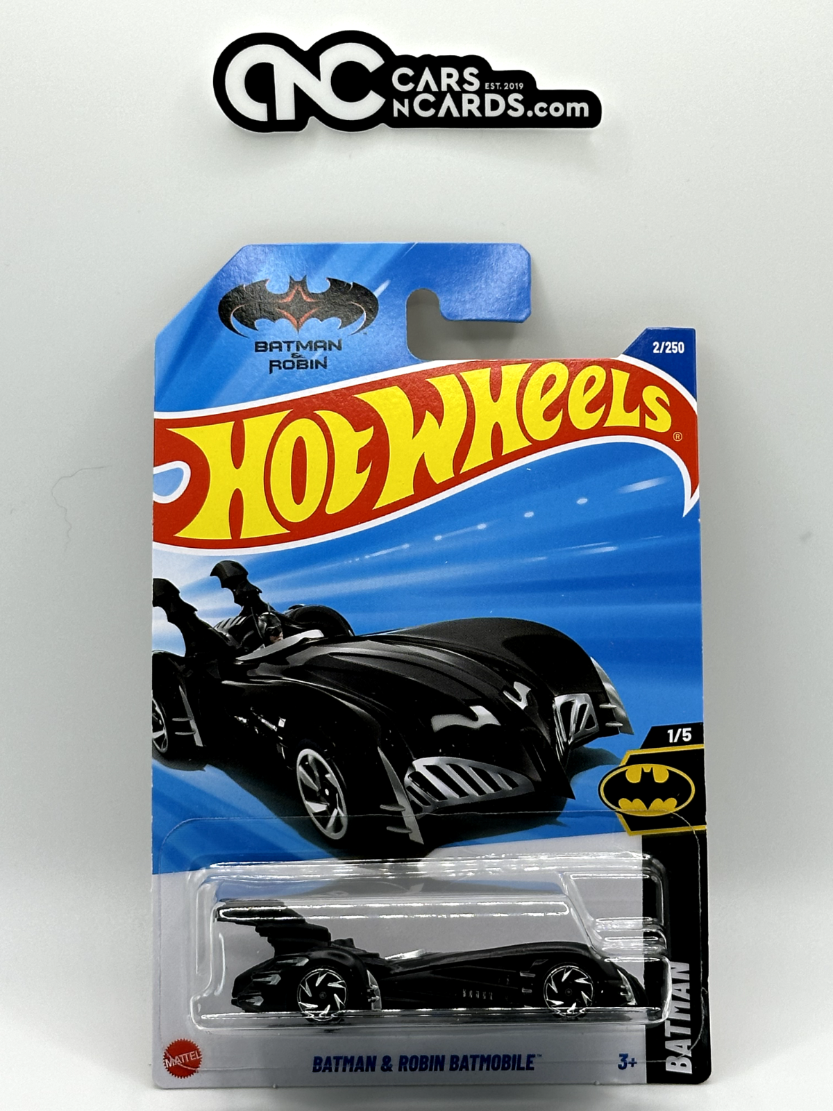 2025 Hot Wheels Batman 1/5 Batman & Robin Batmobile