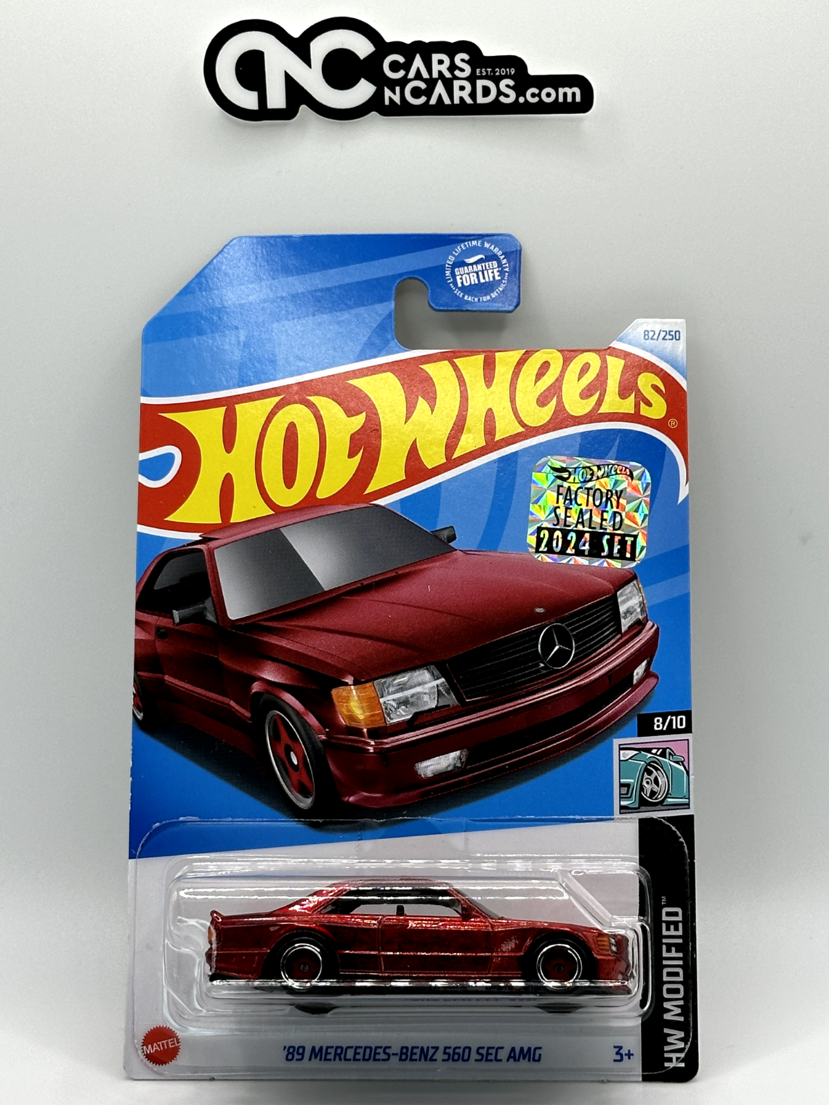 2024 Hot Wheels RLC Factory Sealed Super Treasure Hunt '89 Mercedes-Benz 560 AMG