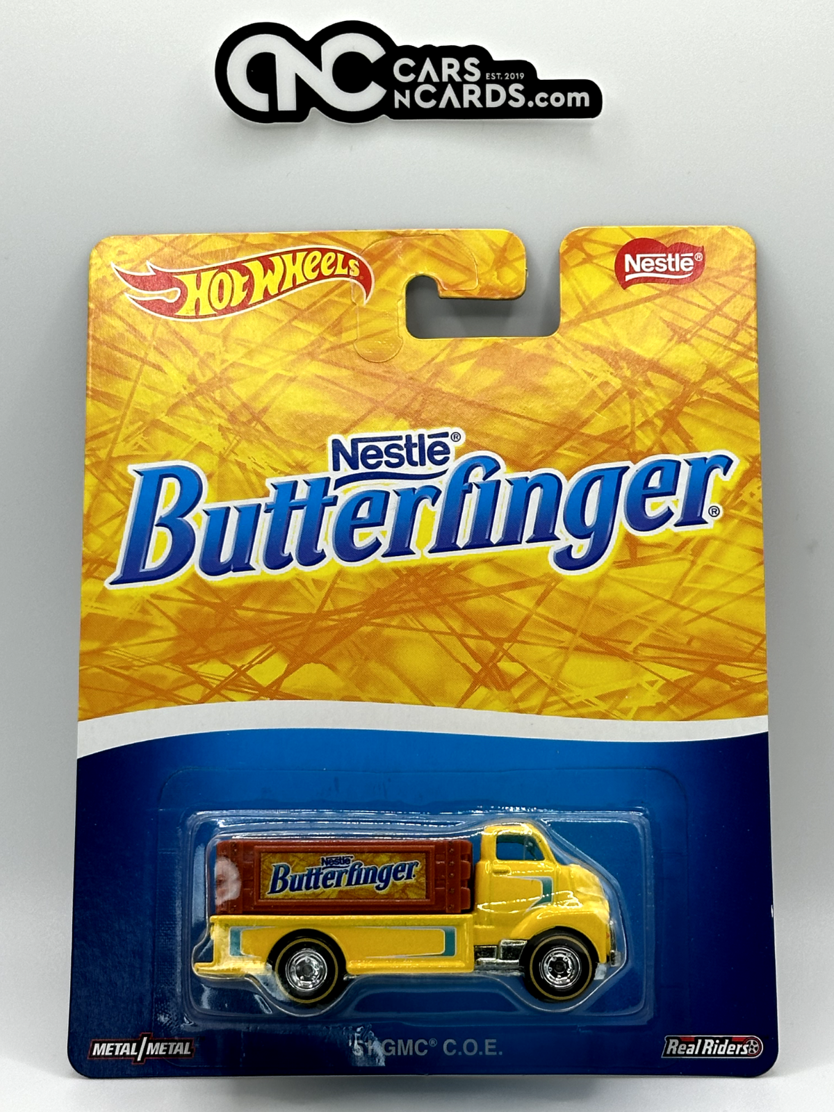 2016 Hot Wheels Premium Nestle Butterfinger '51 GMC C.O.E