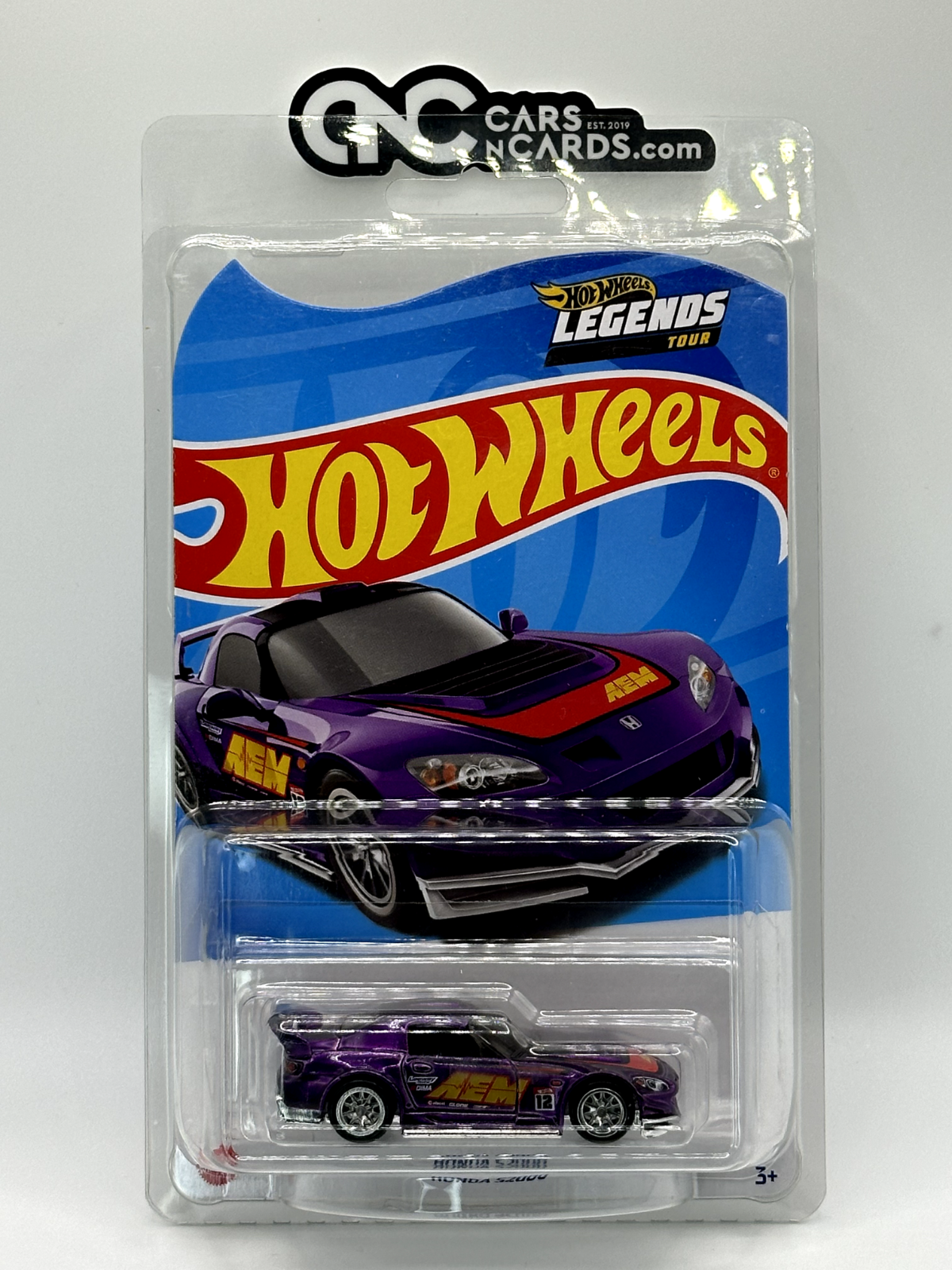 2023 Hot Wheels Legends Tour Honda S2000 AEM Japanese Card With Protector