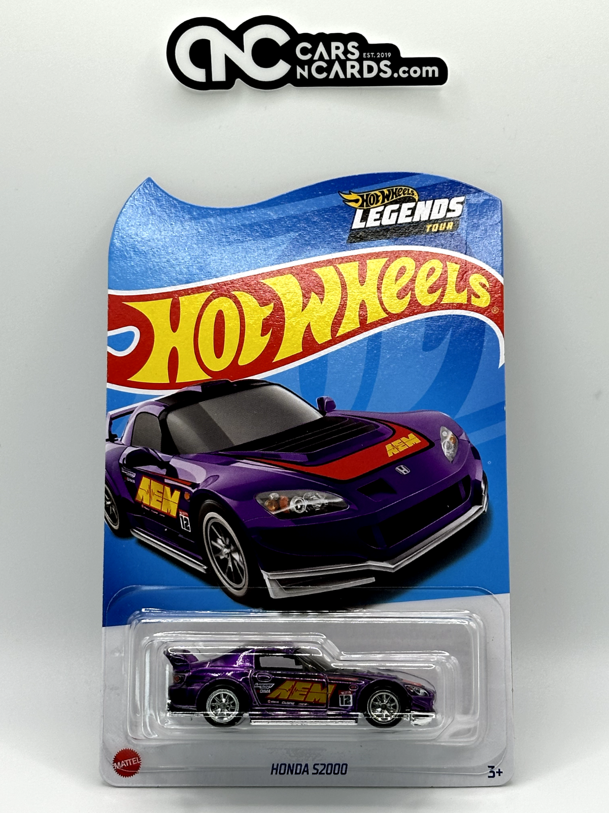 2023 Hot Wheels Legends Tour Honda S2000 AEM Japanese Card With Protector