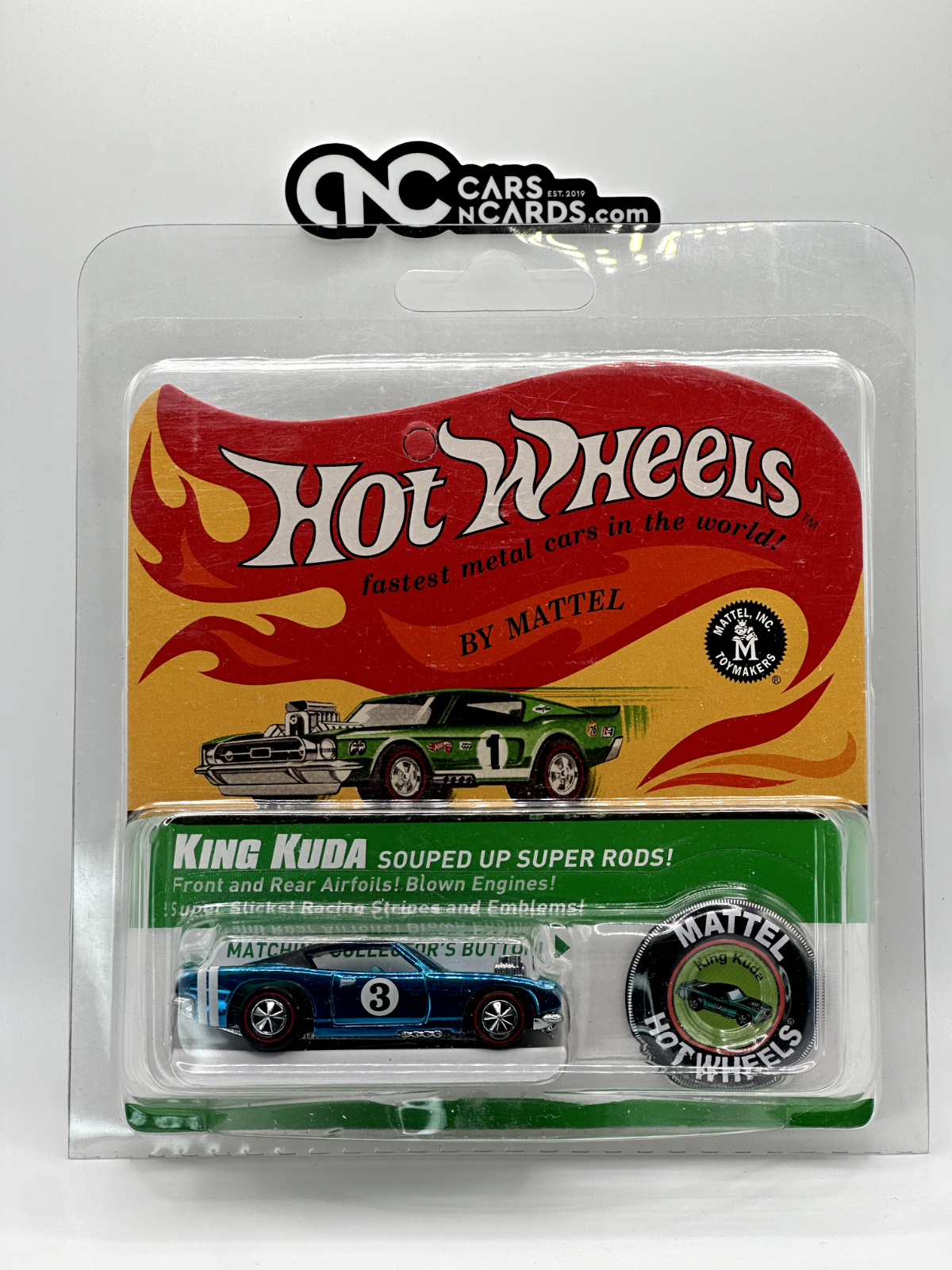 2016 Hot Wheels RLC Red Line Club Spoilers King Kuda #01472/06000 With Decals