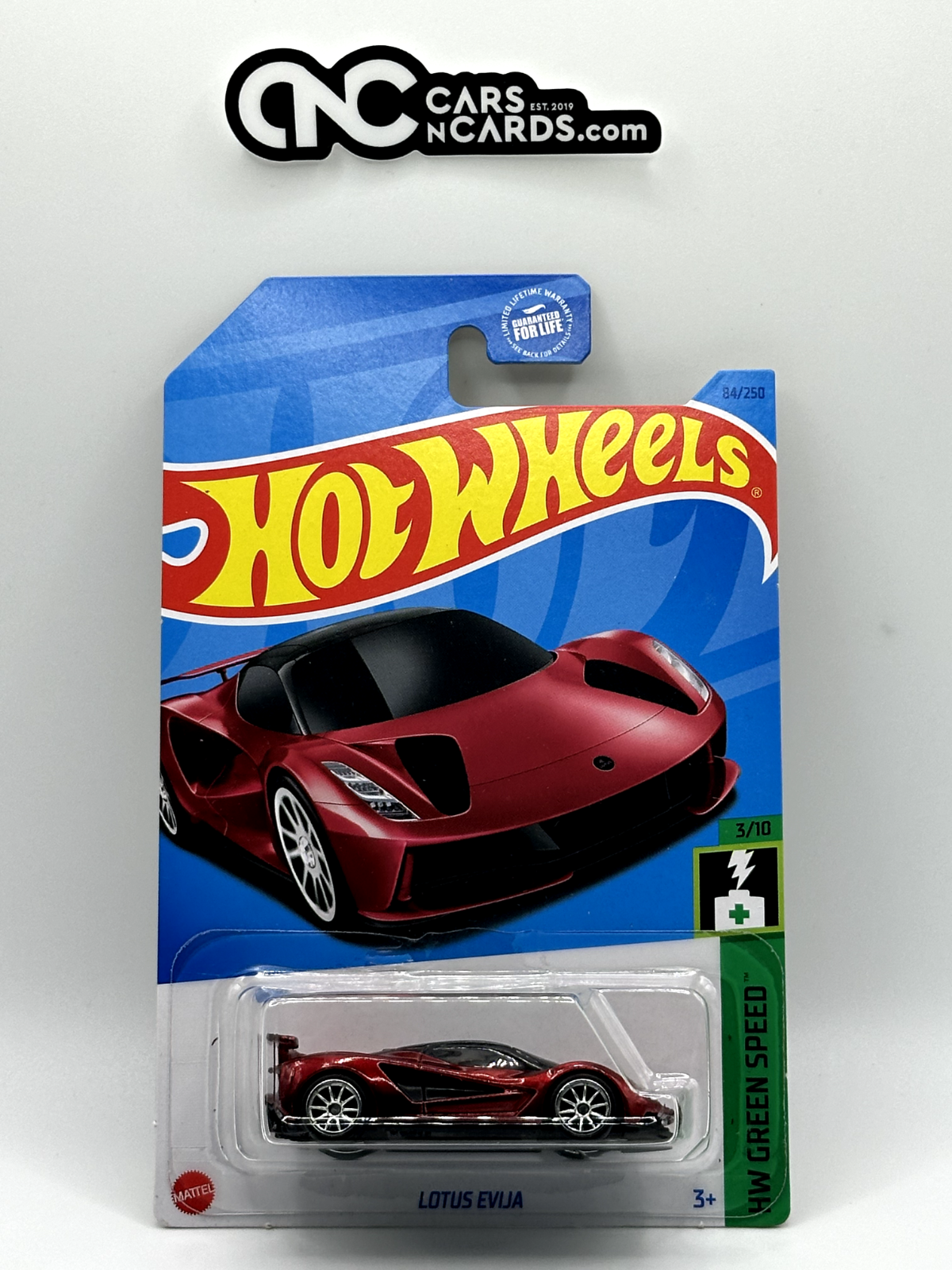2023 Hot Wheels HW Green Speed Lotus Evija Super Treasure Hunt With Protector