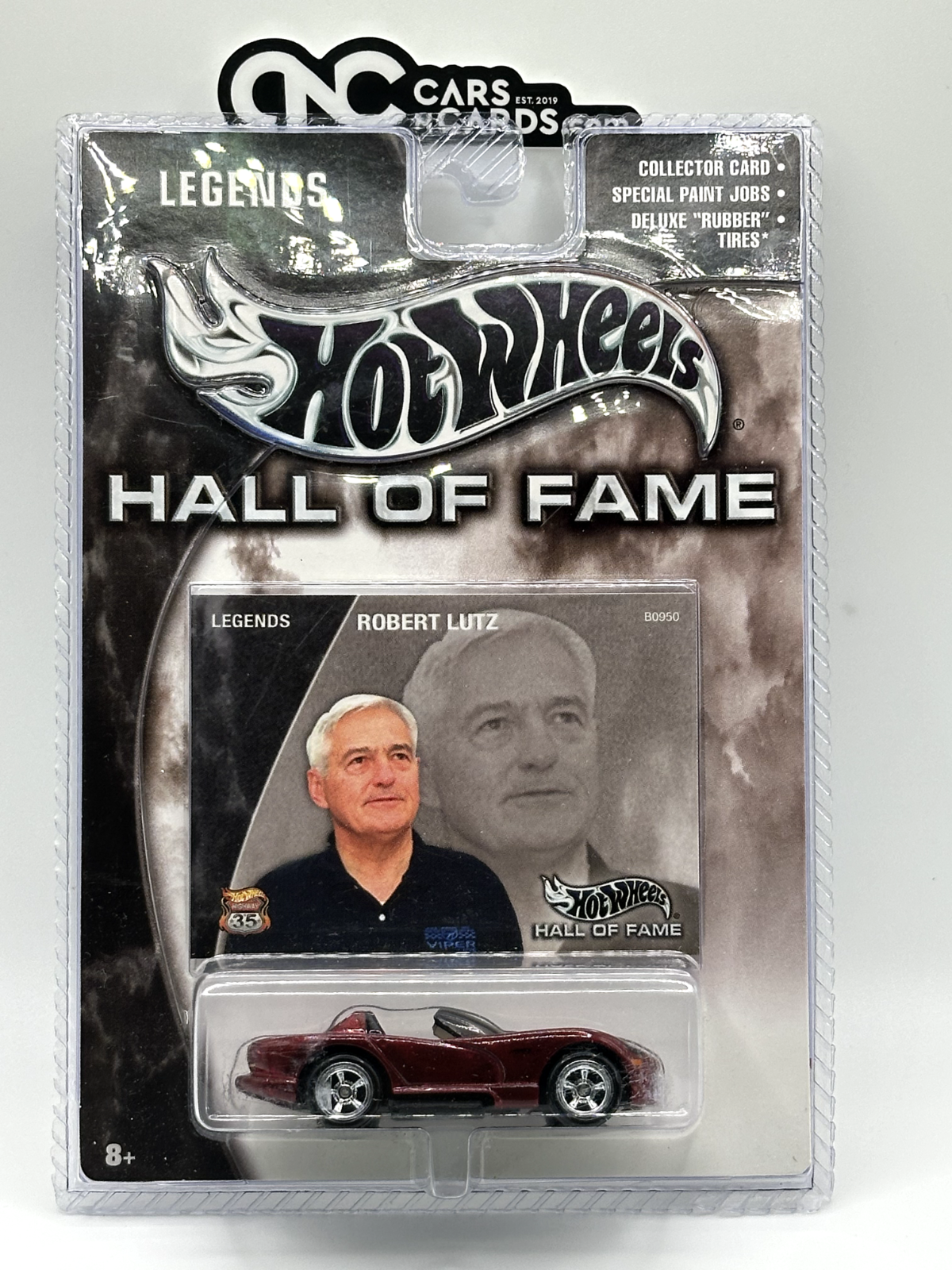 2003 Hot Wheels Legends Hall of Fame Robert Lutz Dodge Viper