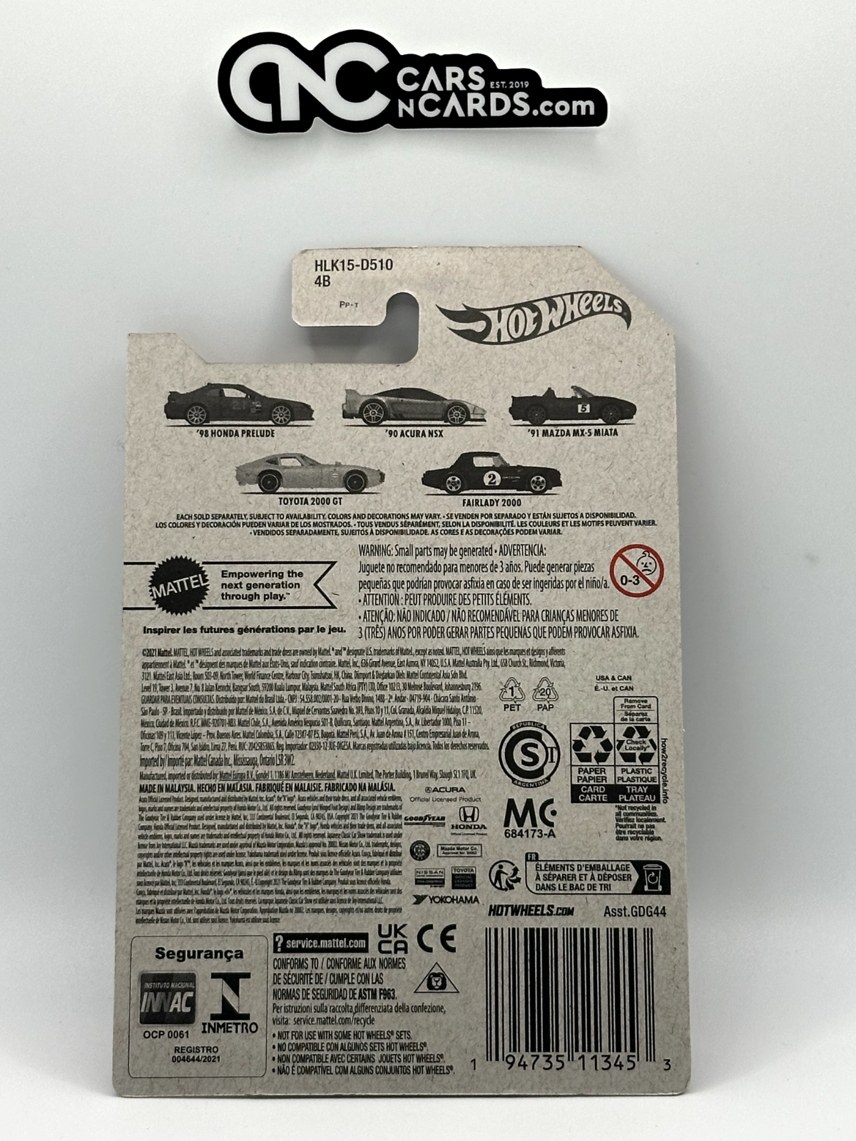 2023 Hot Wheels Japan Classics 4/5 Toyota 2000 GT