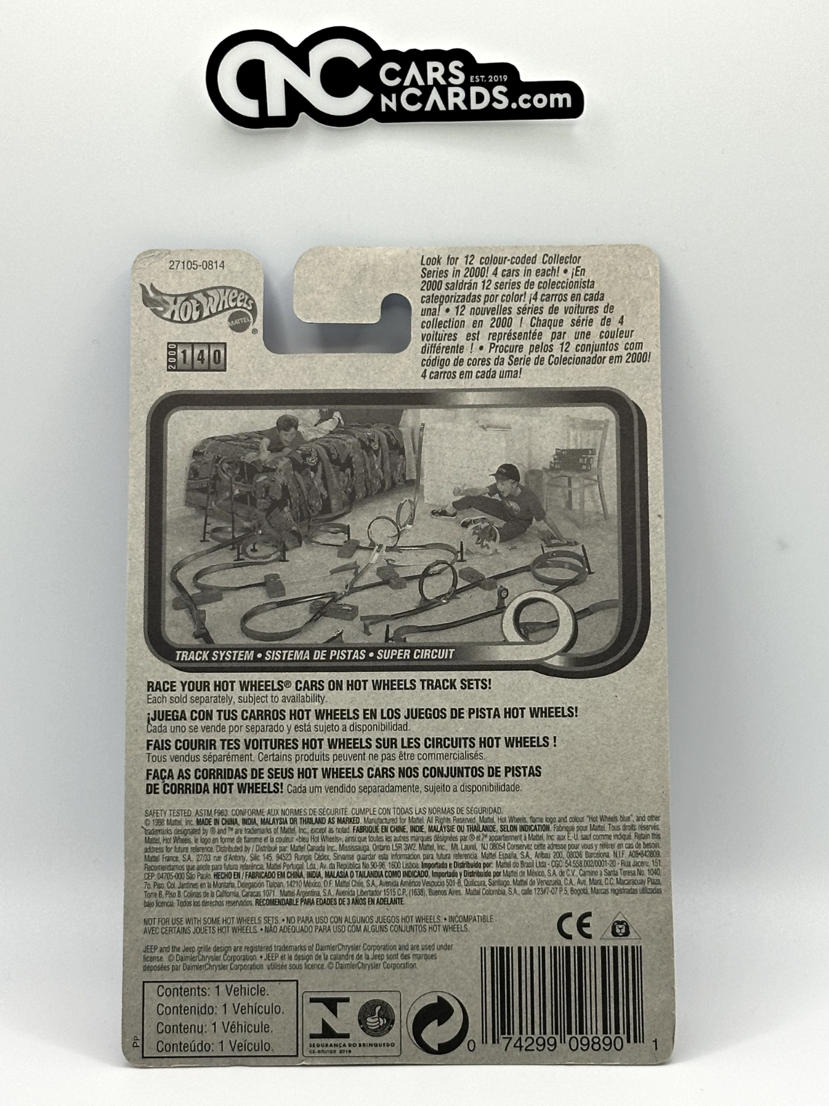 2000 Hot Wheels Collector #140 Jeepster