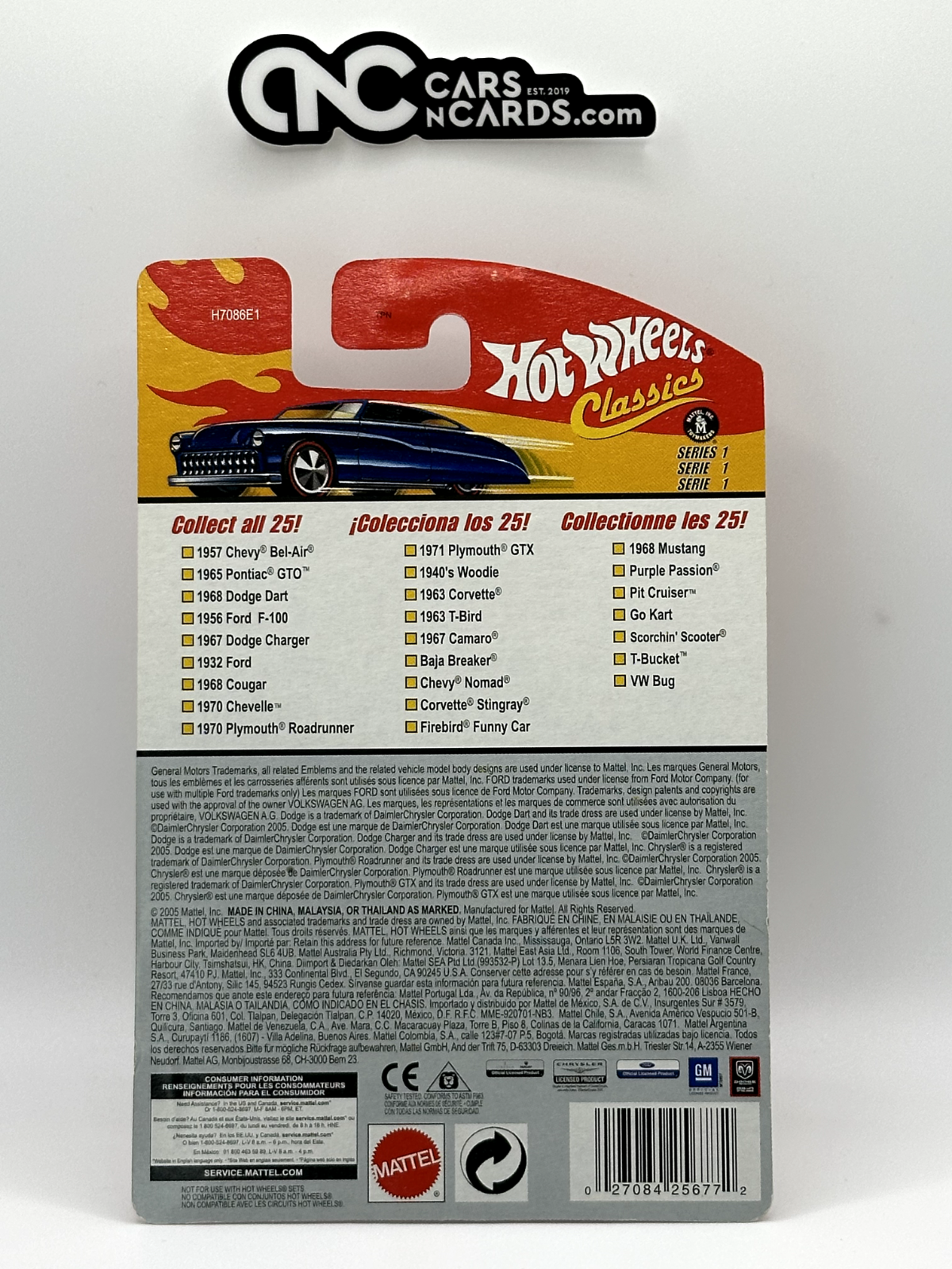 2005 Hot Wheels Classics Series 1 #21/25 Pit Cruiser Purple