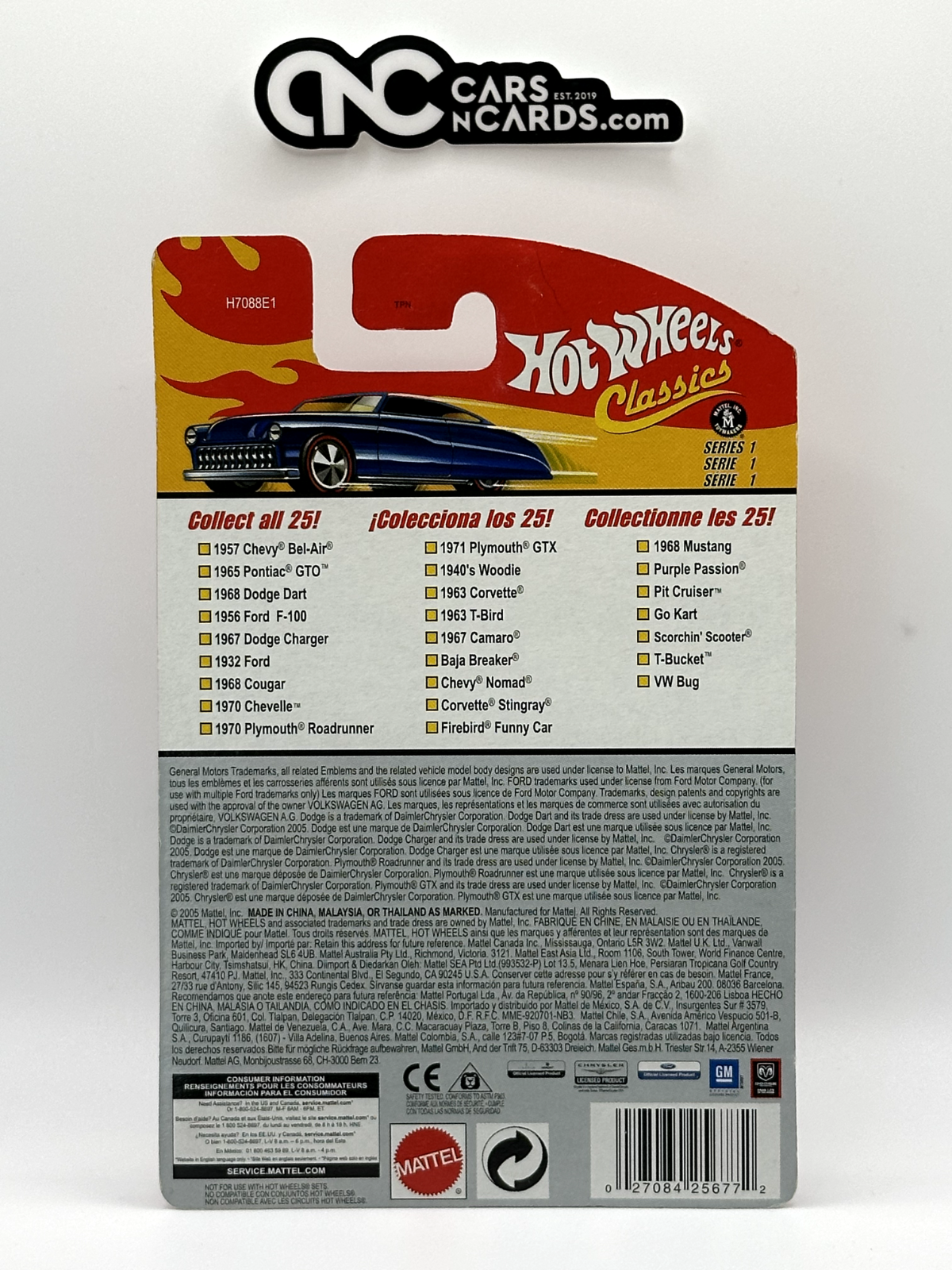 2005 Hot Wheels Classics Series 1 #23/25 Scorchin' Scooter Gold