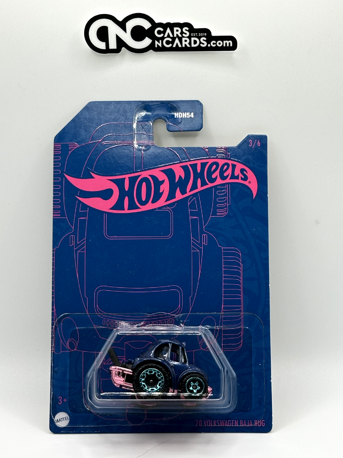 2022 Hot Wheels 54th Anniversary '70 Volkswagen Baja Bug #3/6