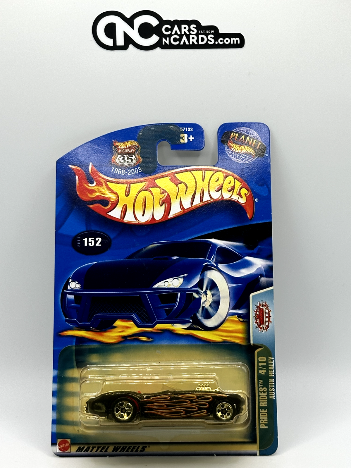 2003 Hot Wheels Pride Rides 4/10 Austin Healy Collector #152