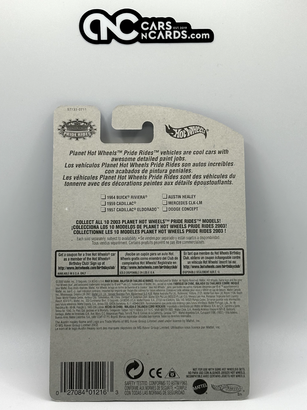 2003 Hot Wheels Pride Rides 4/10 Austin Healy Collector #152