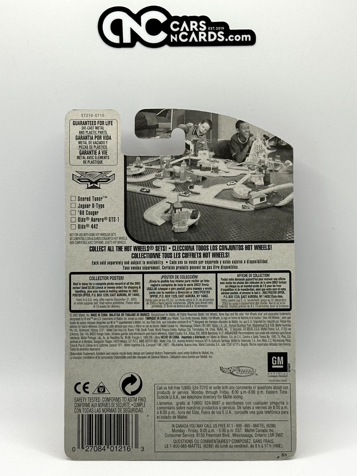 2003 Hot Wheels Hot Wheels Anime 4/5 Olds Aurora GTS-1 Collector #073