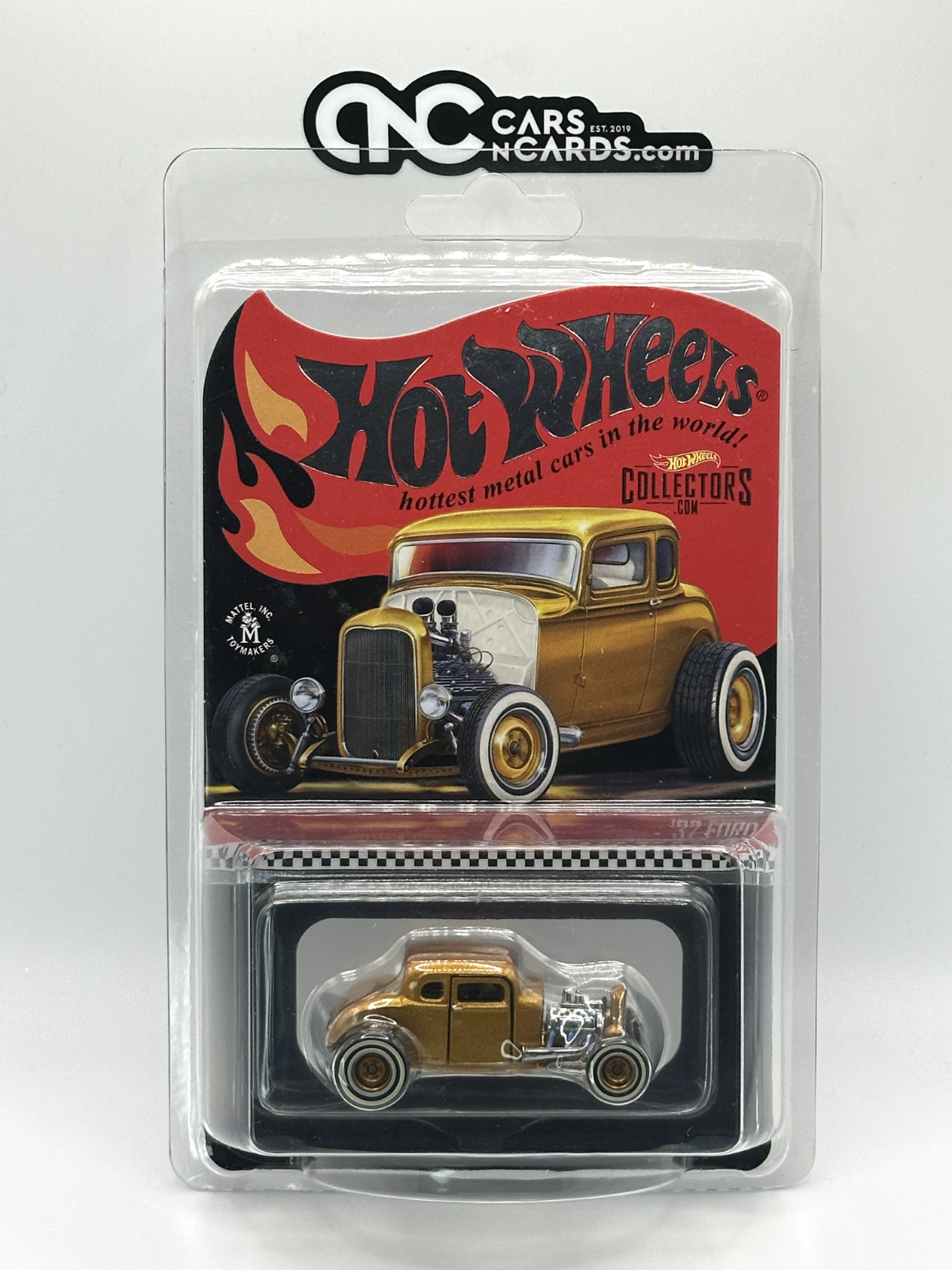 2021 Hot Wheels RLC '32 Ford Gold 6405/17500 With Protector