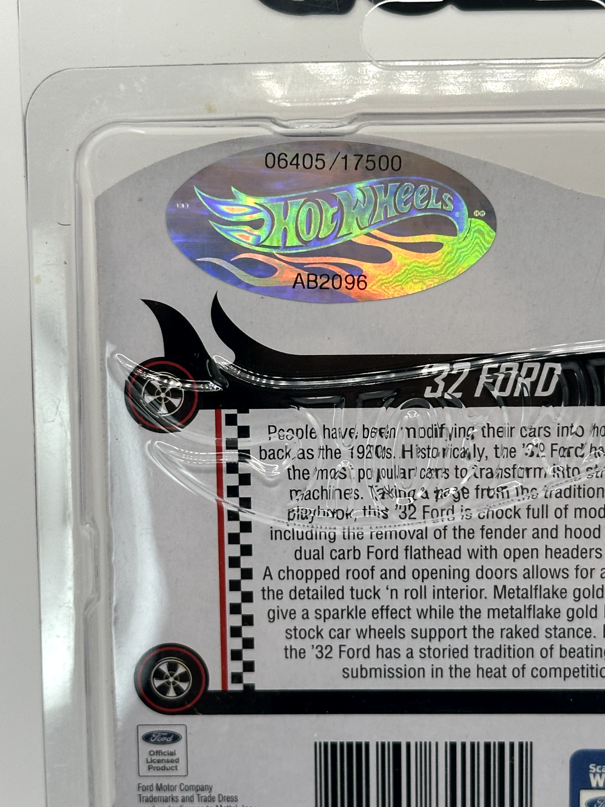 2021 Hot Wheels RLC '32 Ford Gold 6405/17500 With Protector