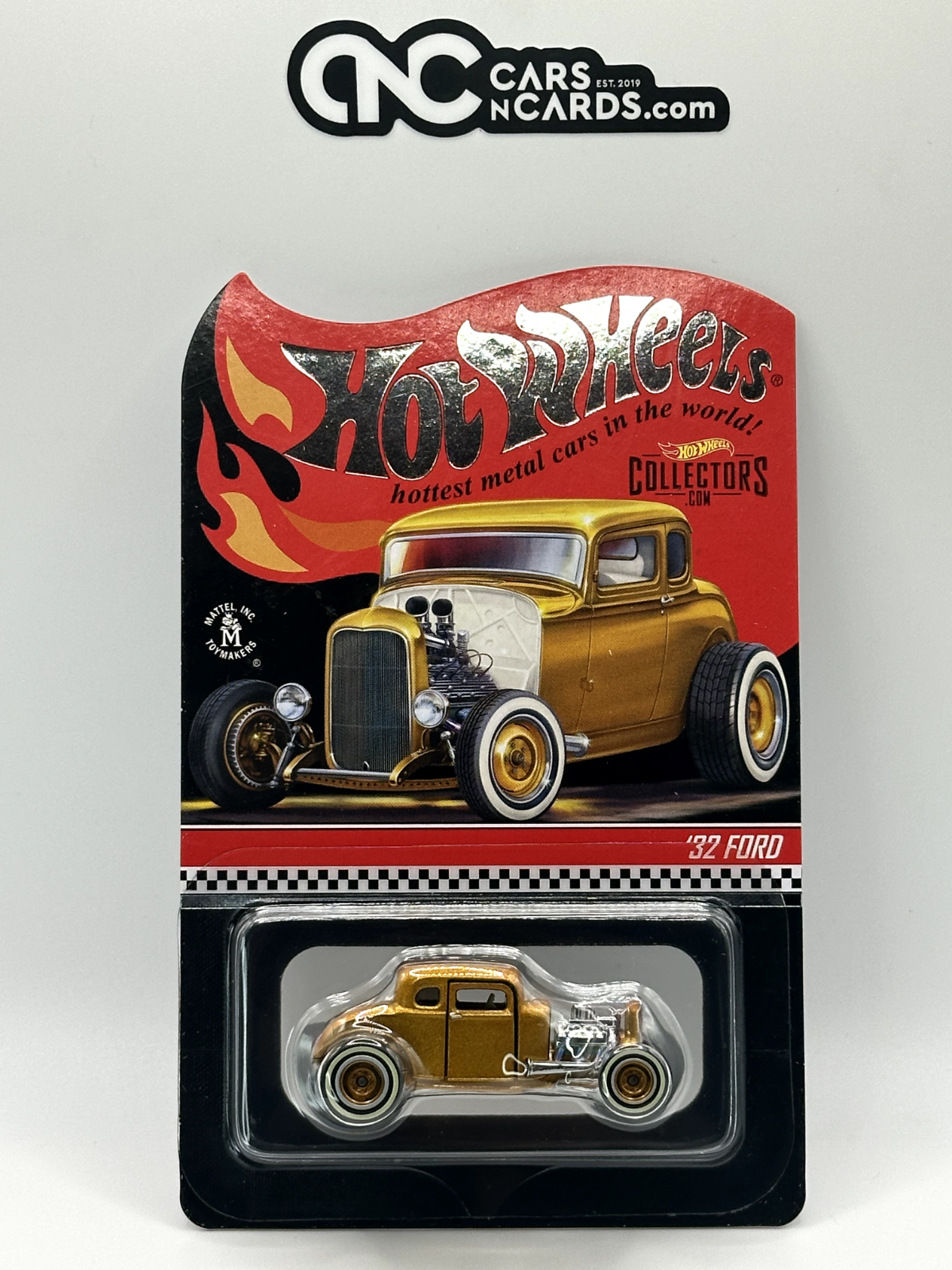 2021 Hot Wheels RLC '32 Ford Gold 6405/17500 With Protector