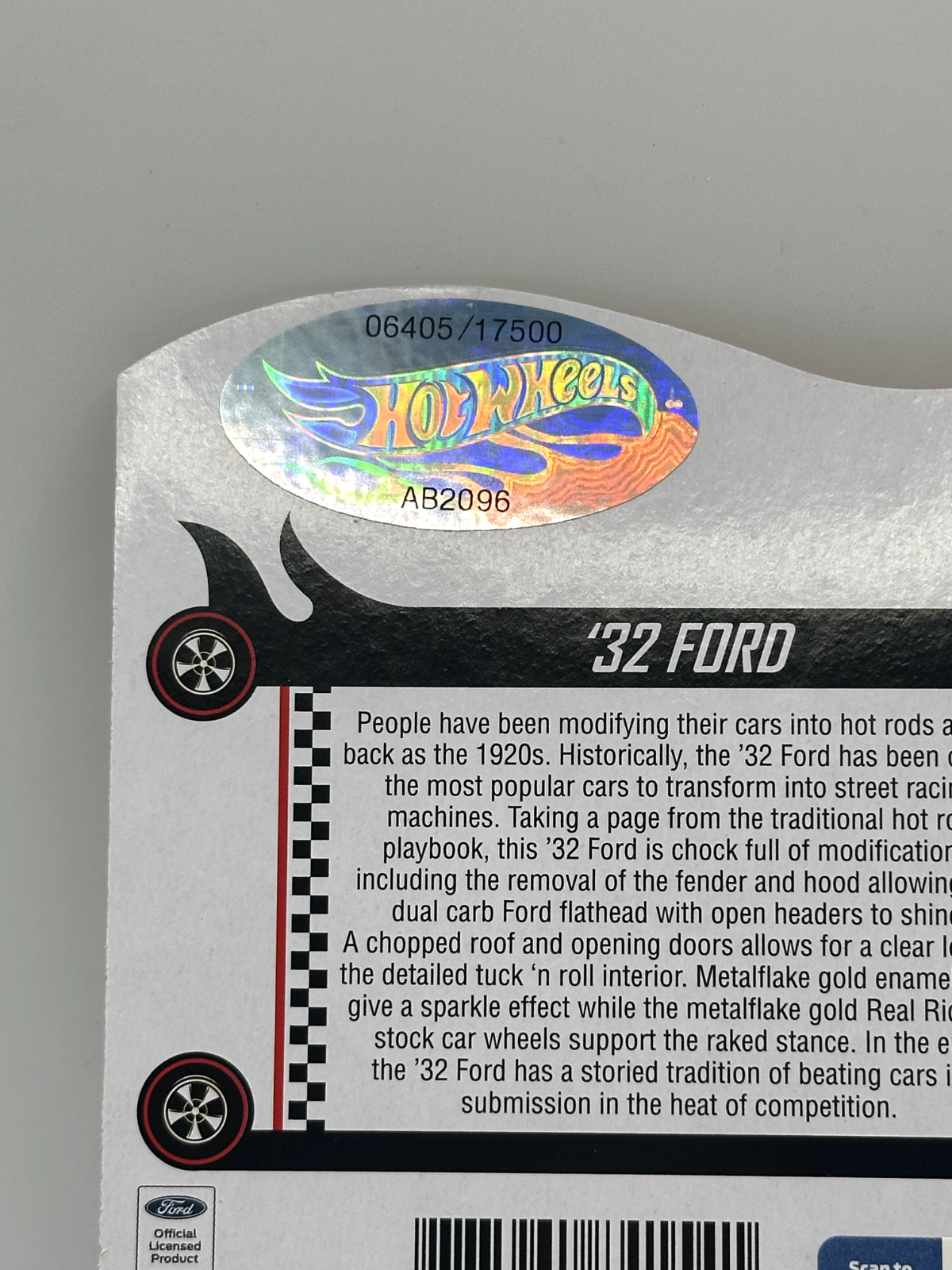 2021 Hot Wheels RLC '32 Ford Gold 6405/17500 With Protector