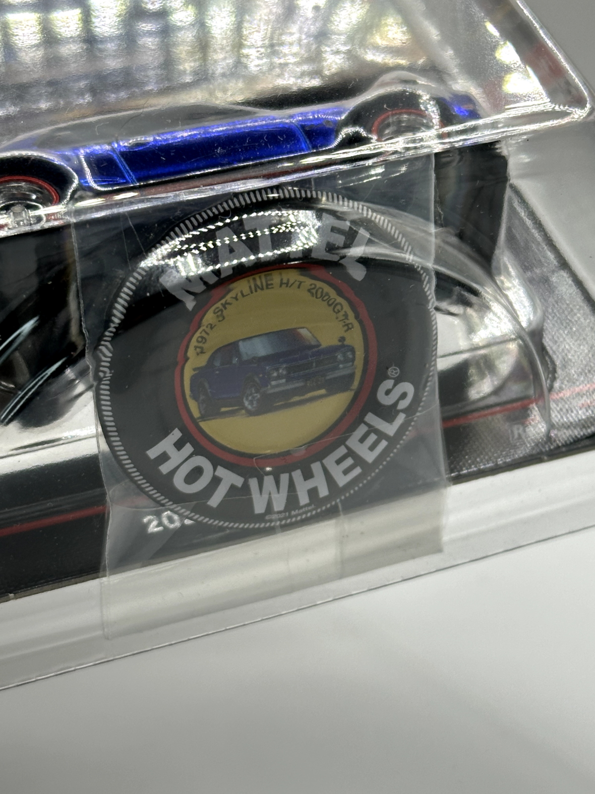 2022 Hot Wheels RLC Club Car 1972 Nissan Skyline H/T 2000GT-R With Pin