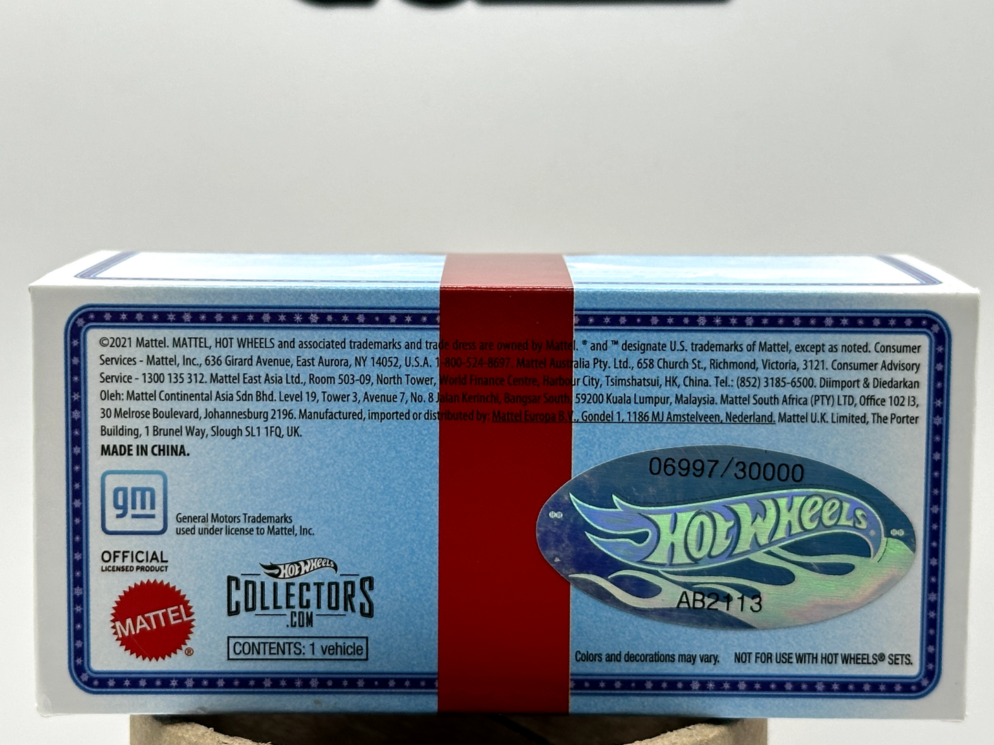2021 Hot Wheels RLC '64 Chevrolet Impala Holiday "Snowman" 06997/30000 With Box