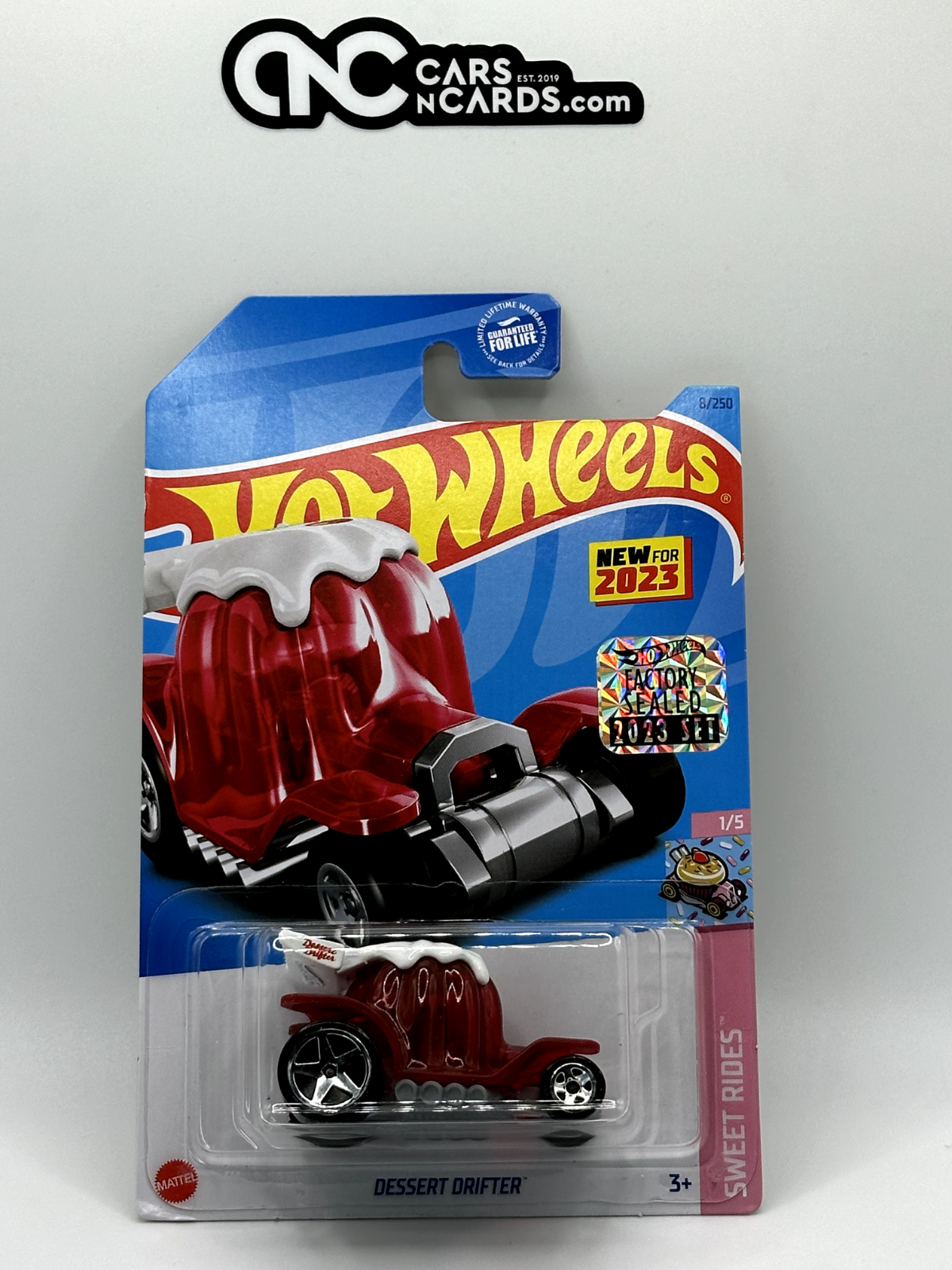 2023 Hot Wheels RLC Factory Sealed Dessert Drifter Red (Soft Corners)