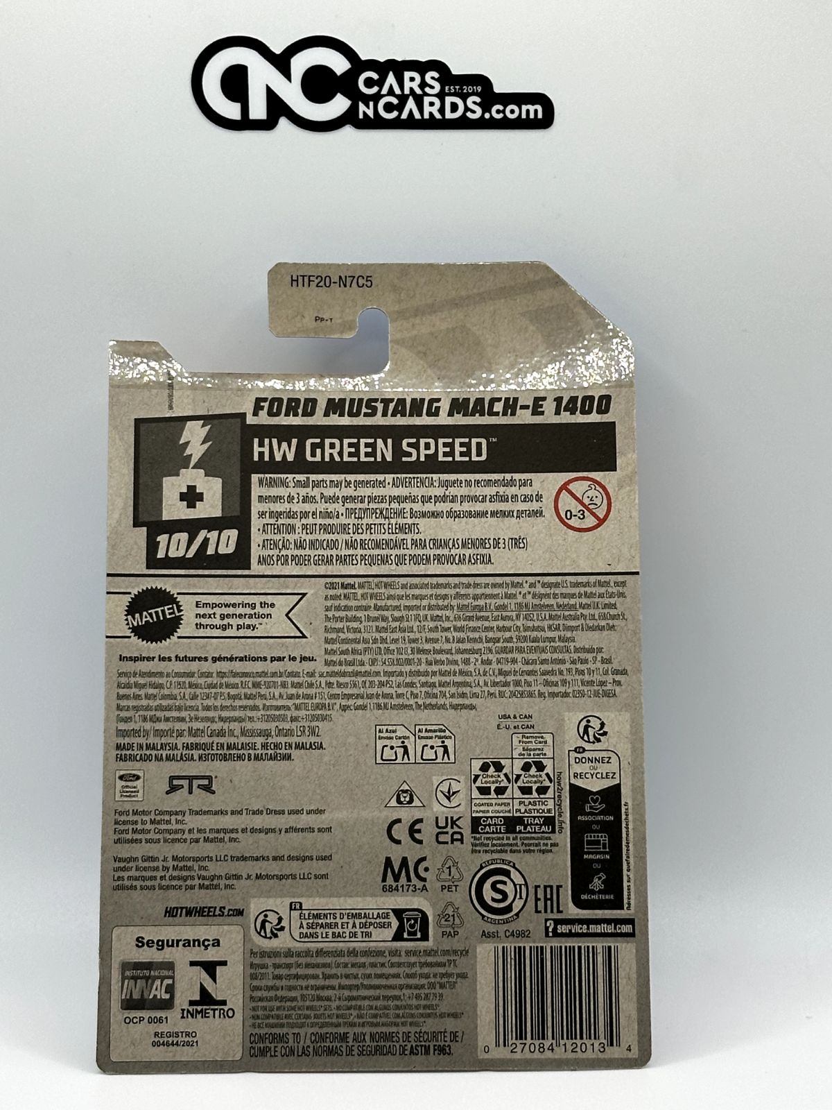 2024 Hot Wheels Ford Mustang Mach-E 1400 Treasure Hunt (Hook Crease)