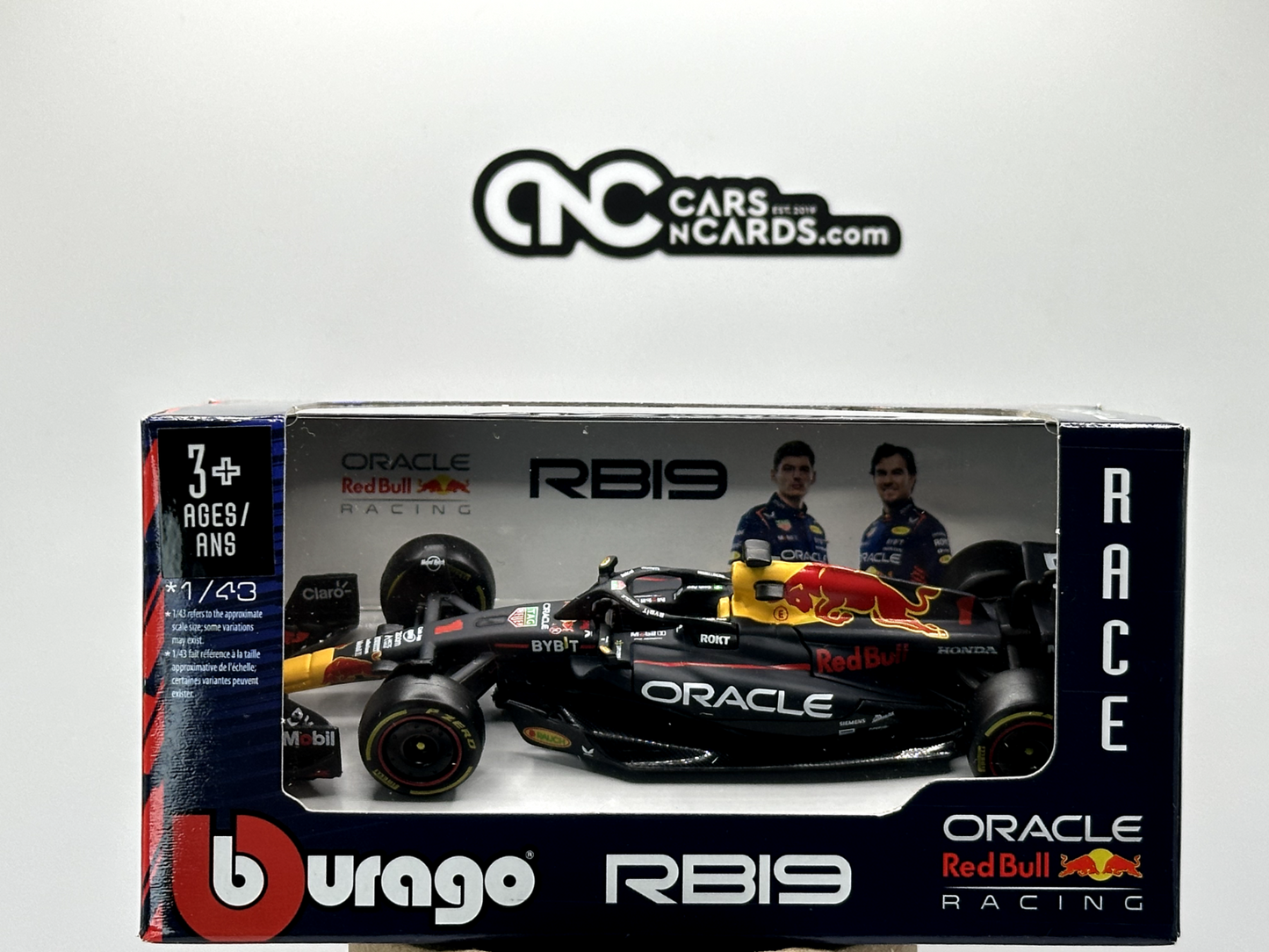 Bburago 1:43 Red Bull RB19 F1 #1 2023 Max Verstappen