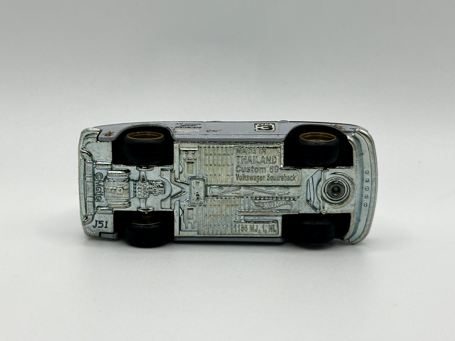 2016 Hot Wheels Premium Car Culture Air Cooled '69 Volkswagen Squareback Loose