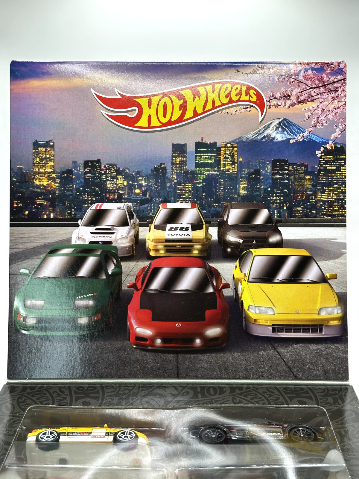 2022 Hot Wheels JDM 6 Car Multipack Honda/Mazda/Toyota/Subaru/Nissan/Mitsubishi