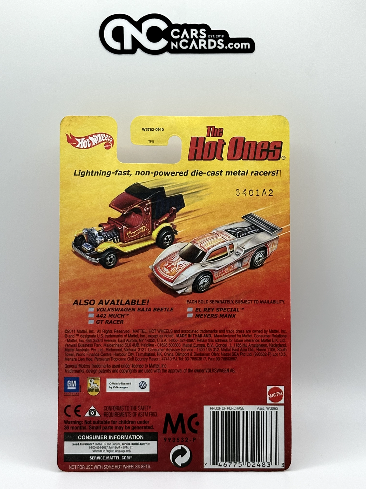 2011 Hot Wheels The Hot Ones Volkswagen Baja Beetle