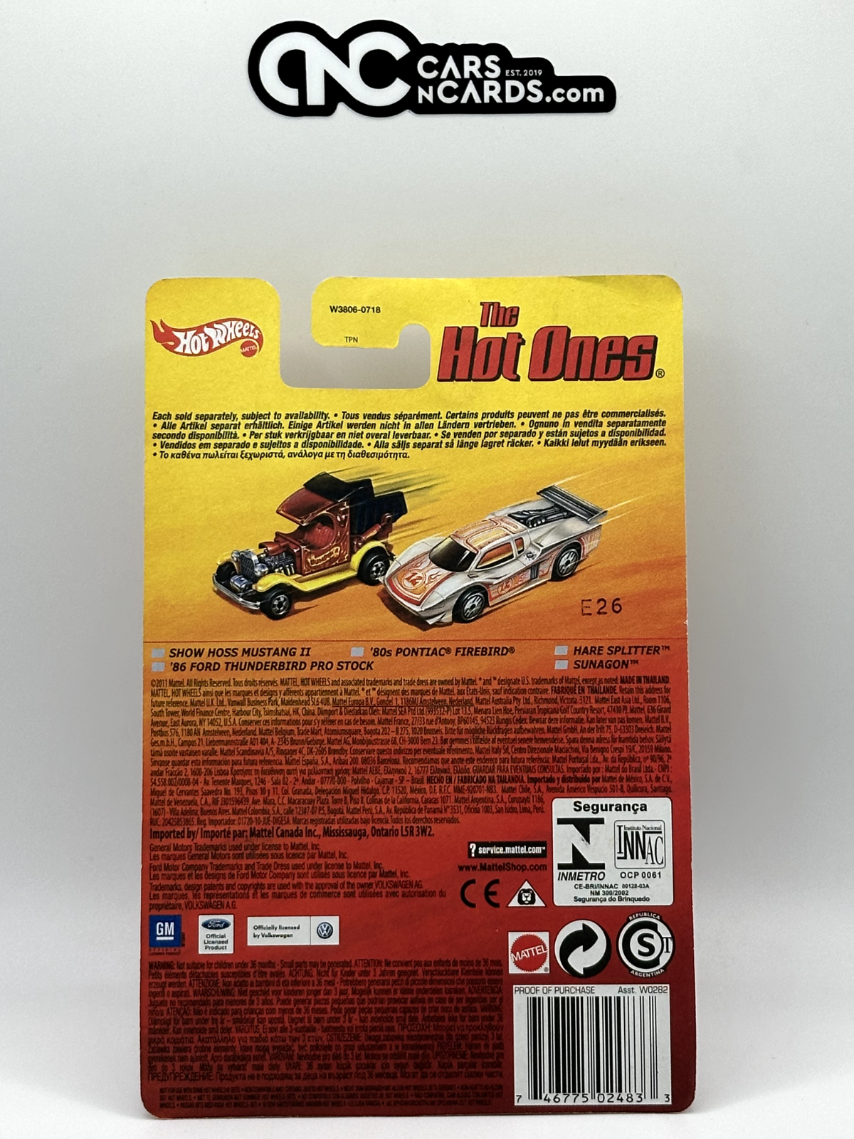 2011 Hot Wheels The Hot Ones Volkswagen Volkswagen Sunagon Purple