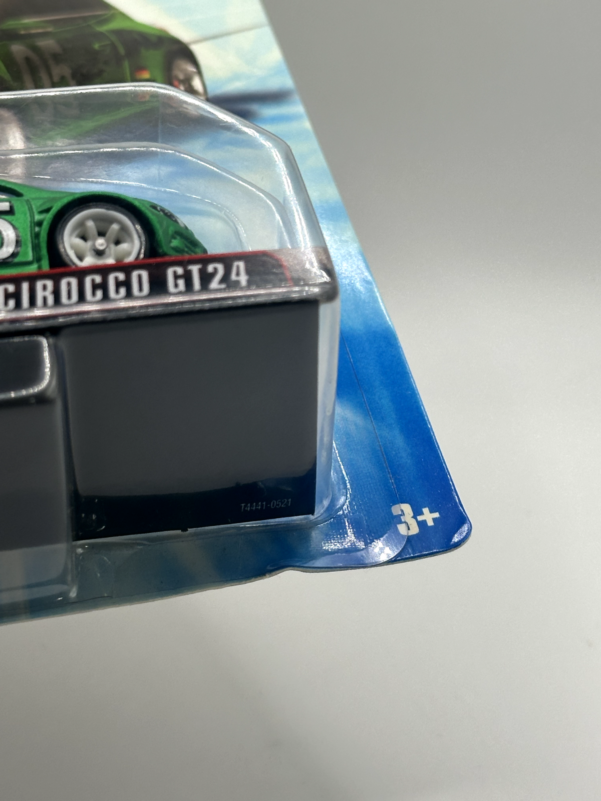 2010 Hot Wheels Speed Machines Volkswagen Scirocco GT24 R-Line Green Small Dent