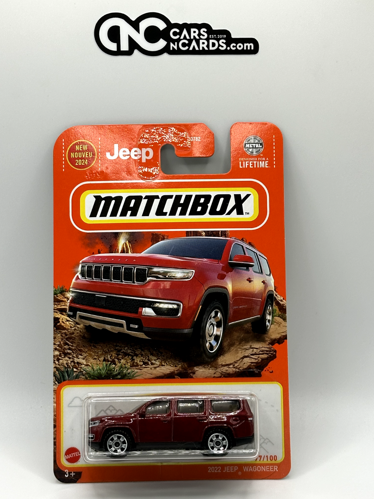 2024 Matchbox 2022 Jeep Wagoneer 97/100 Red NIP