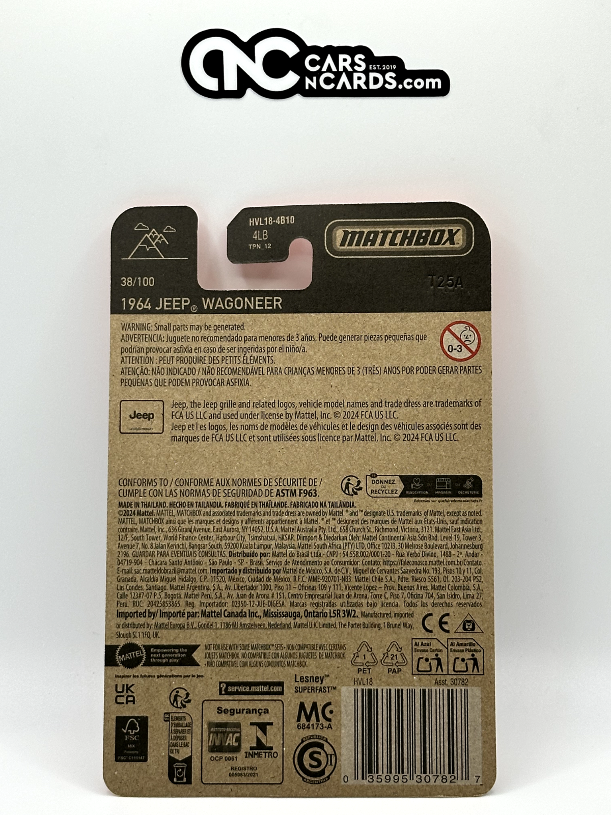 2024 Matchbox 1964 Jeep Wagoneer 38/100 NIP
