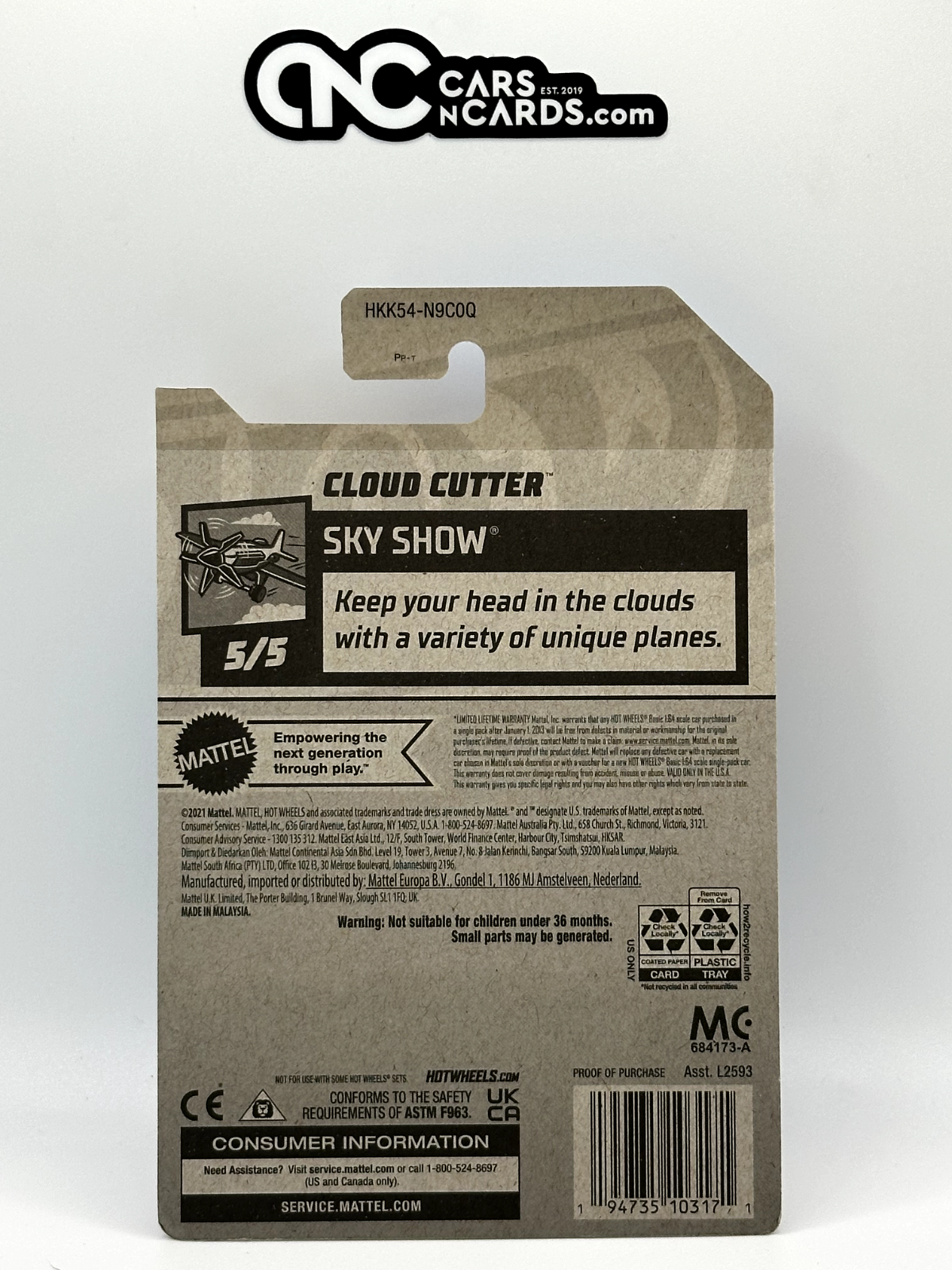 2023 Hot Wheels RLC Factory Sealed Sky Show 5/5 Cloud Cutter Purple