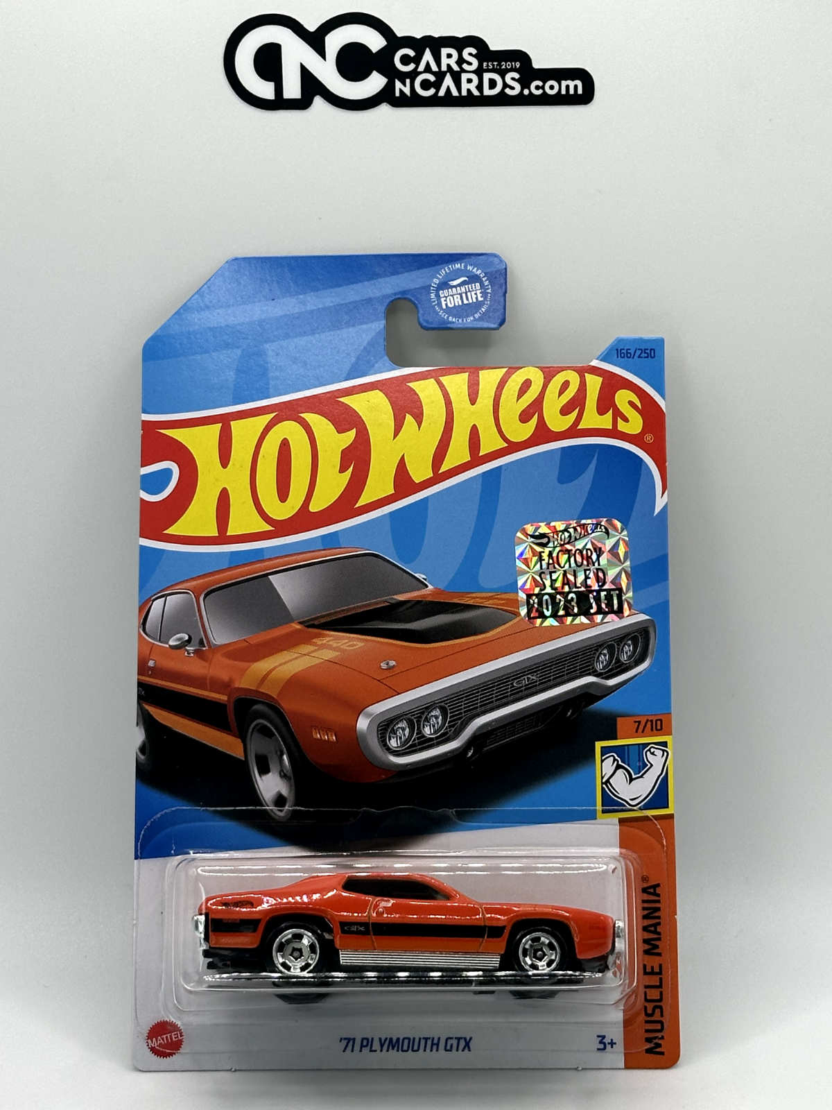 2023 Hot Wheels RLC Factory Sealed Muscle Mania 7/10 '71 Plymouth GTX Orange