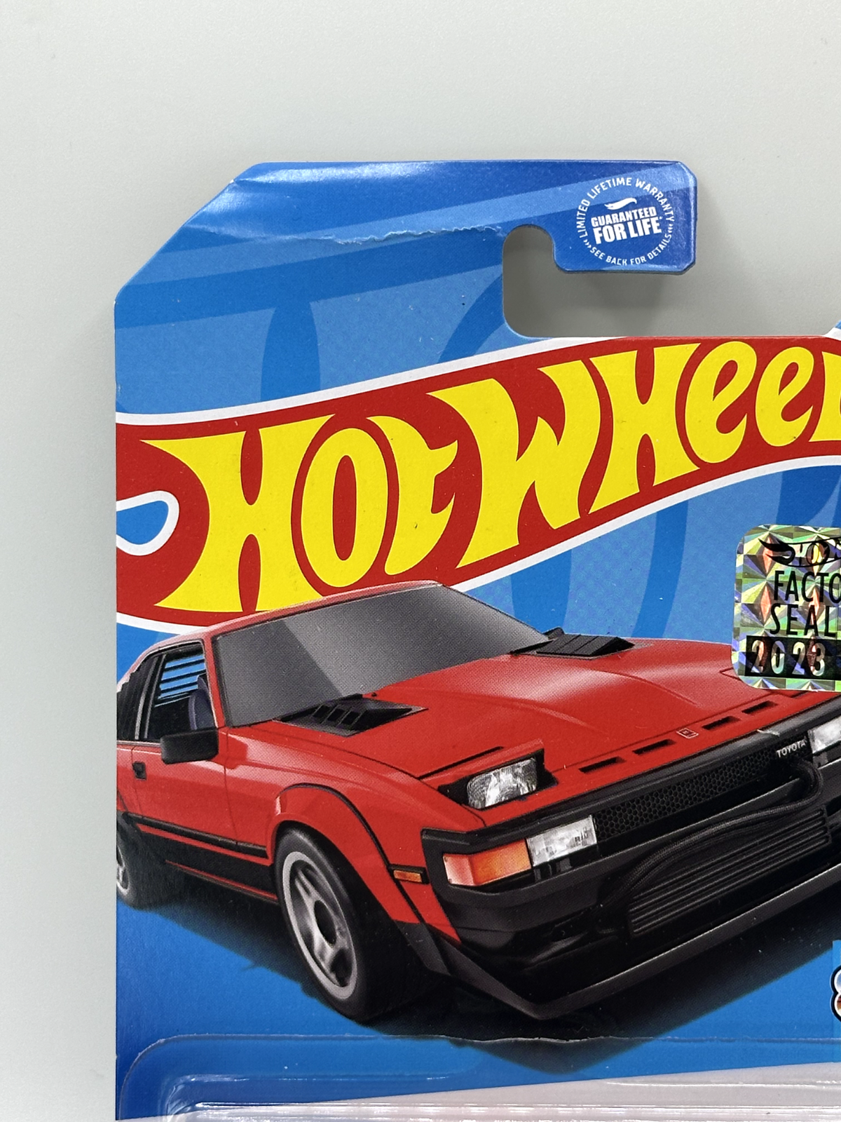 2023 Hot Wheels RLC Factory Sealed HW: The '80s '82 Toyota Supra (Card Crease)