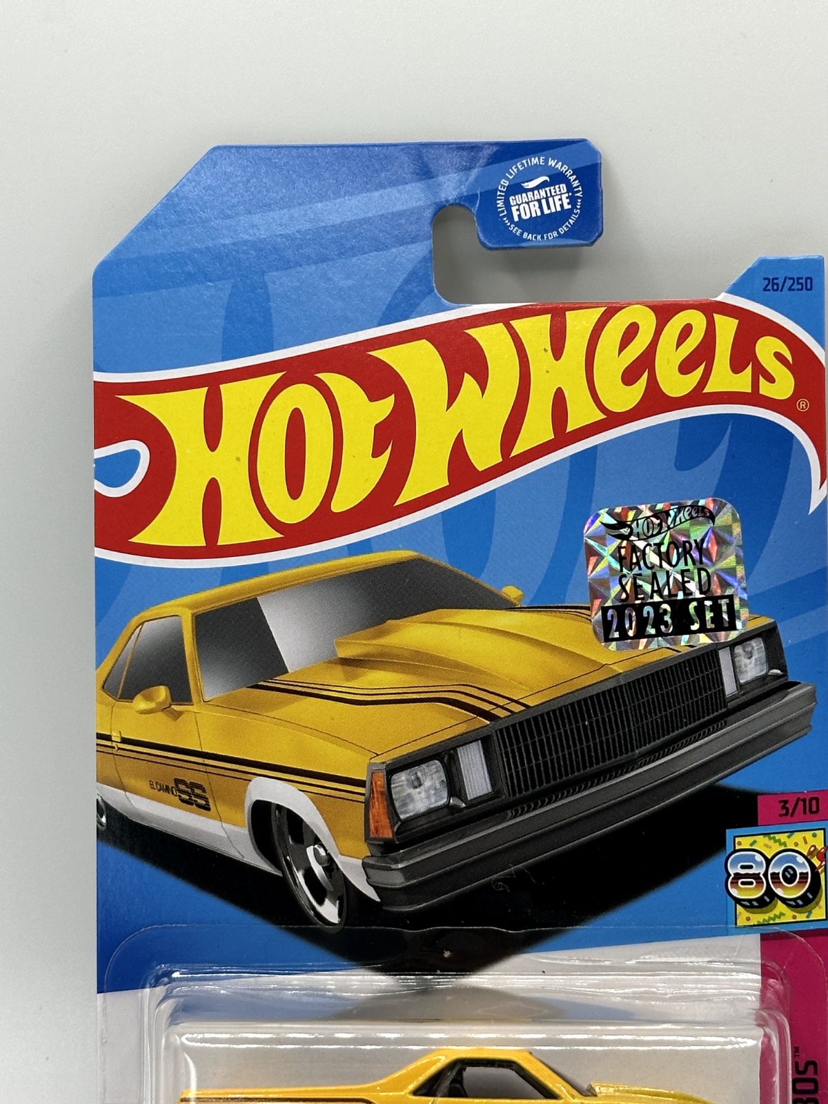2023 Hot Wheels RLC Factory Sealed '80 El Camino Dollar General (Card Damage)